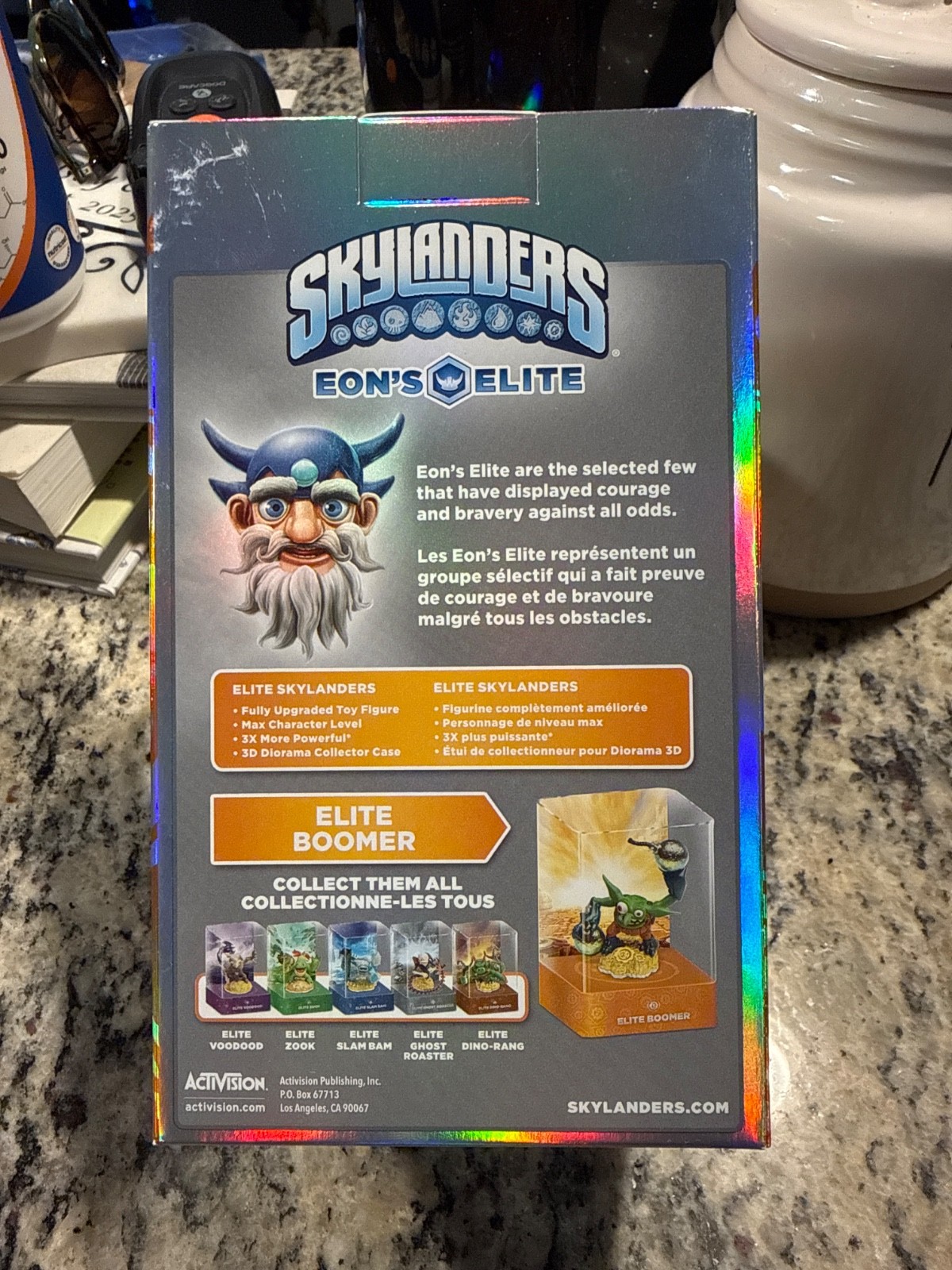 Skylanders Eons Elite Boomer Figure Character NIB Activision NEW SEALED