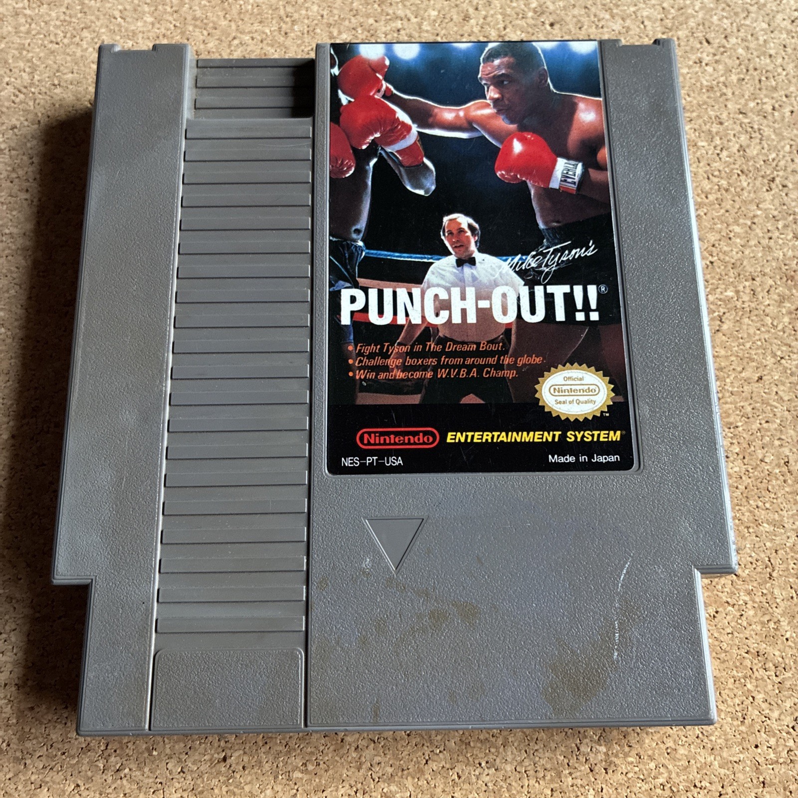 Mike Tyson’s Punch-Out (Nintendo Entertainment System, 1987)- Authentic Game