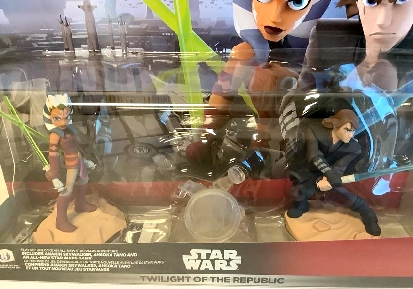 NEW Disney Infinity 3.0 STAR WARS TWILIGHT OF THE REPUBLIC Set Anakin & Ahsoka