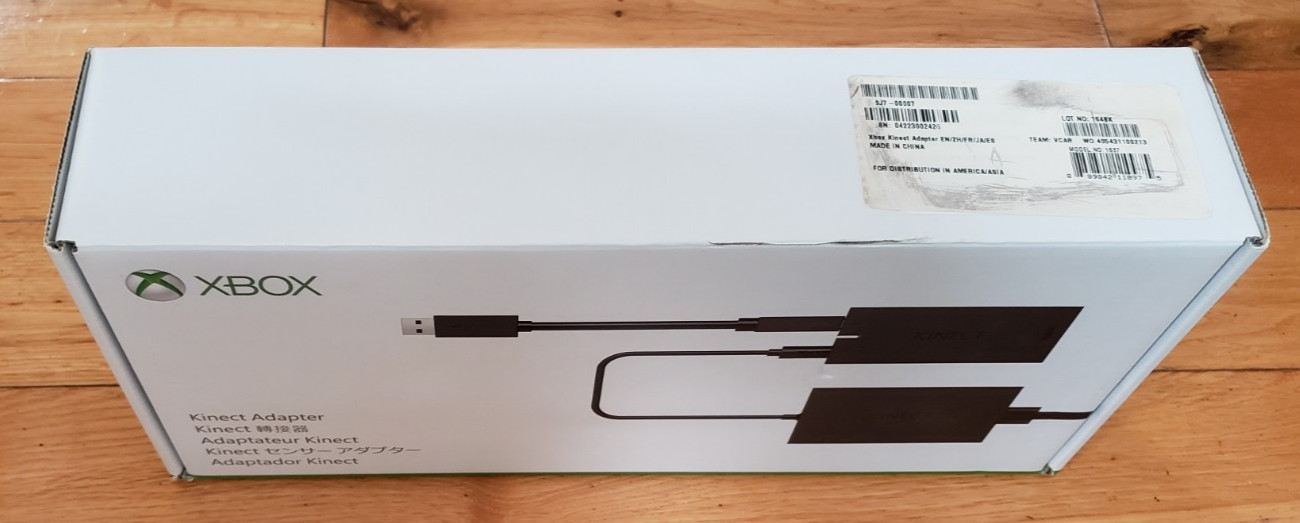 Microsoft Xbox One Kinect w/ Adapter 1637 for Xbox One S & PC Windows IOB TESTED