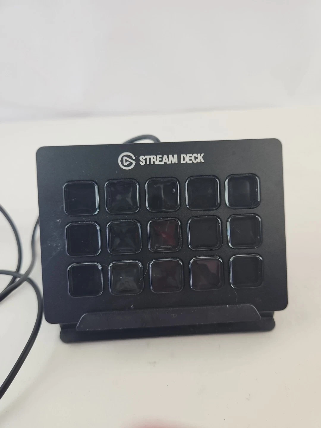 Elgato Stream Deck Live Content Creation Controller – Black, 15 Keys w/ Stand