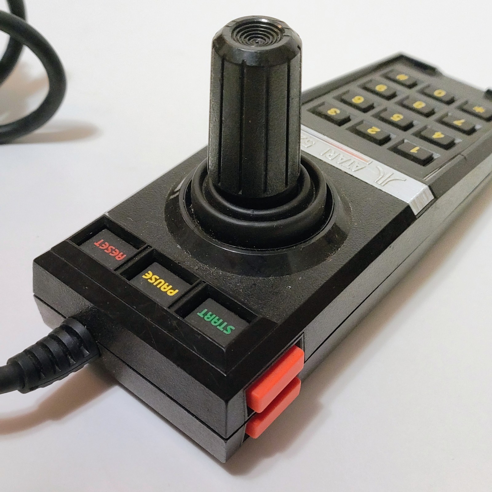 OEM Atari 5200 Controller Keypad Joystick Wired Parts Untested *READ*