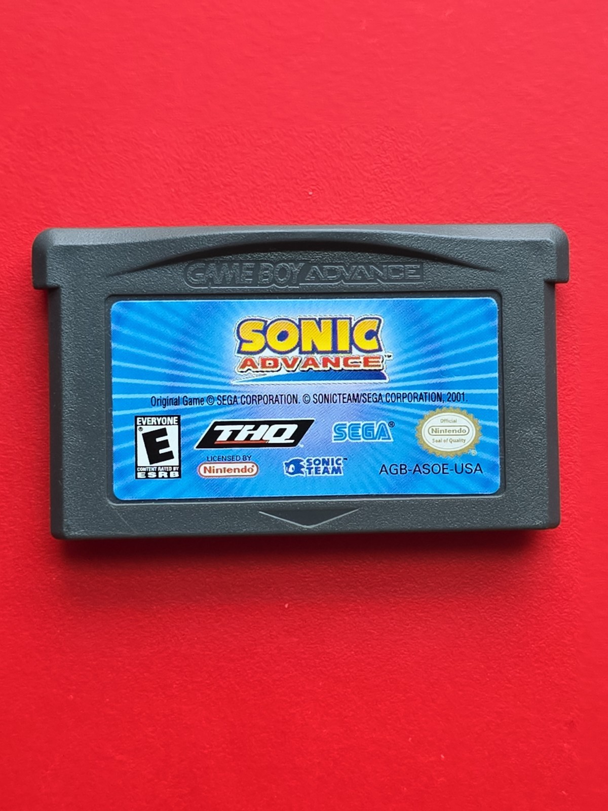 Lot 3 Sonic Game Boy Advance THQ Games Sonic 1 2 3 *Authentic & Saves* Nice