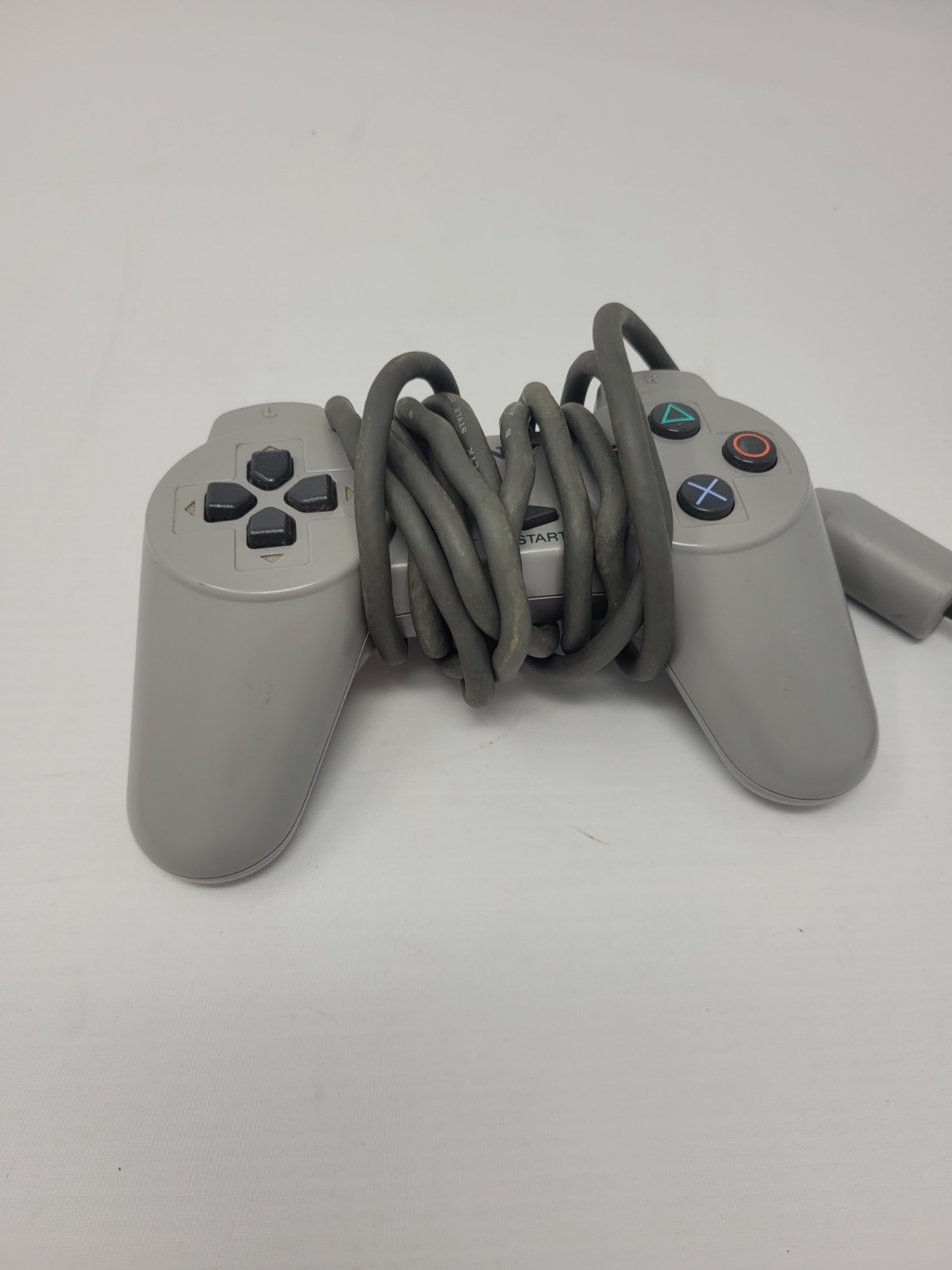 Sony PlayStation 1 Gray Console Lot 1 Ps1 Game and 1 Controller Tested Working