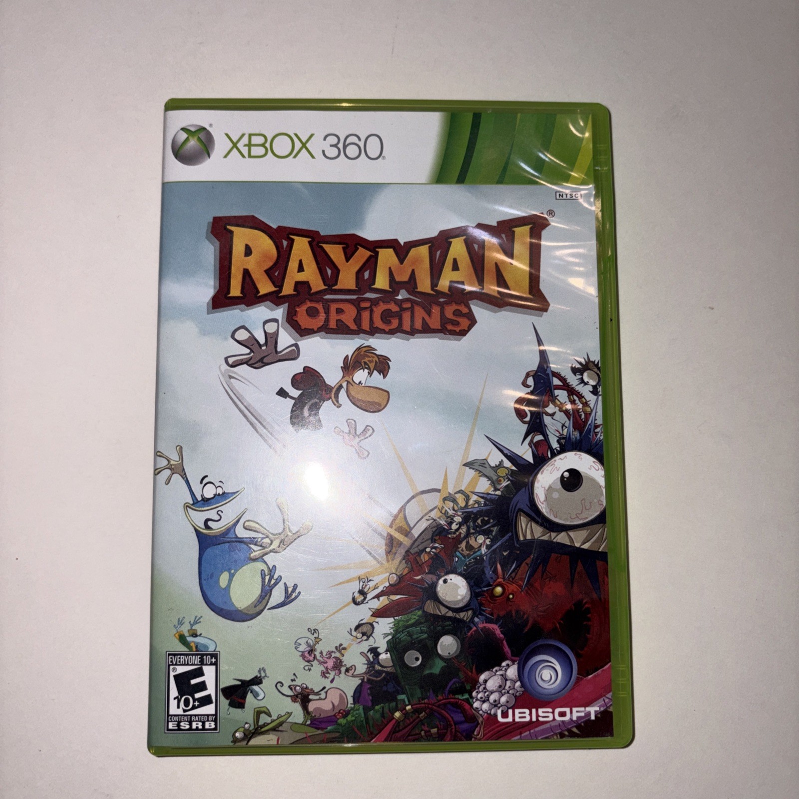 Rayman Origins Microsoft Xbox 360 2011 Complete Untested PREOWNED