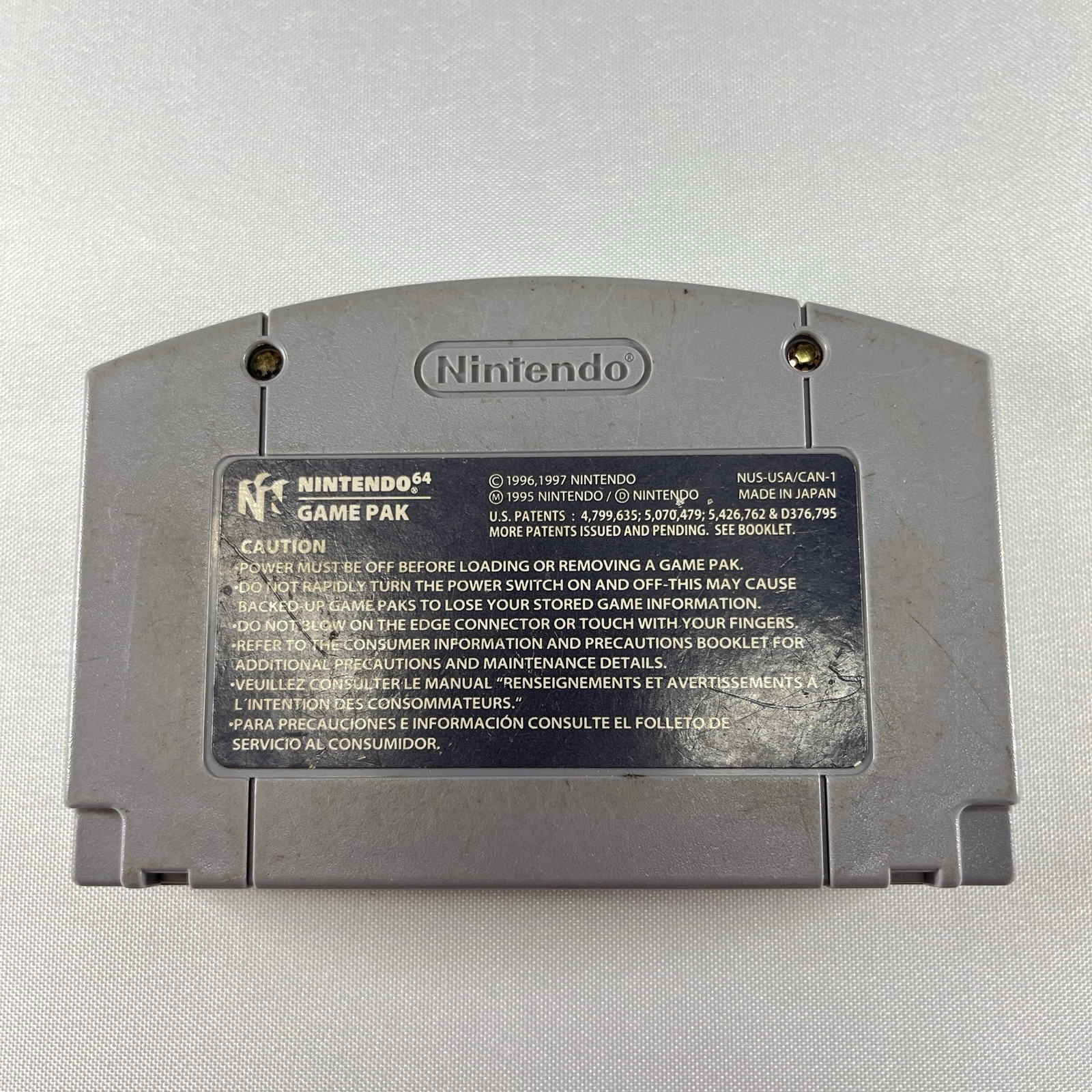 Authentic 1997 Diddy Kong Racing Nintendo 64 N64 Game Cartridge Tested Working