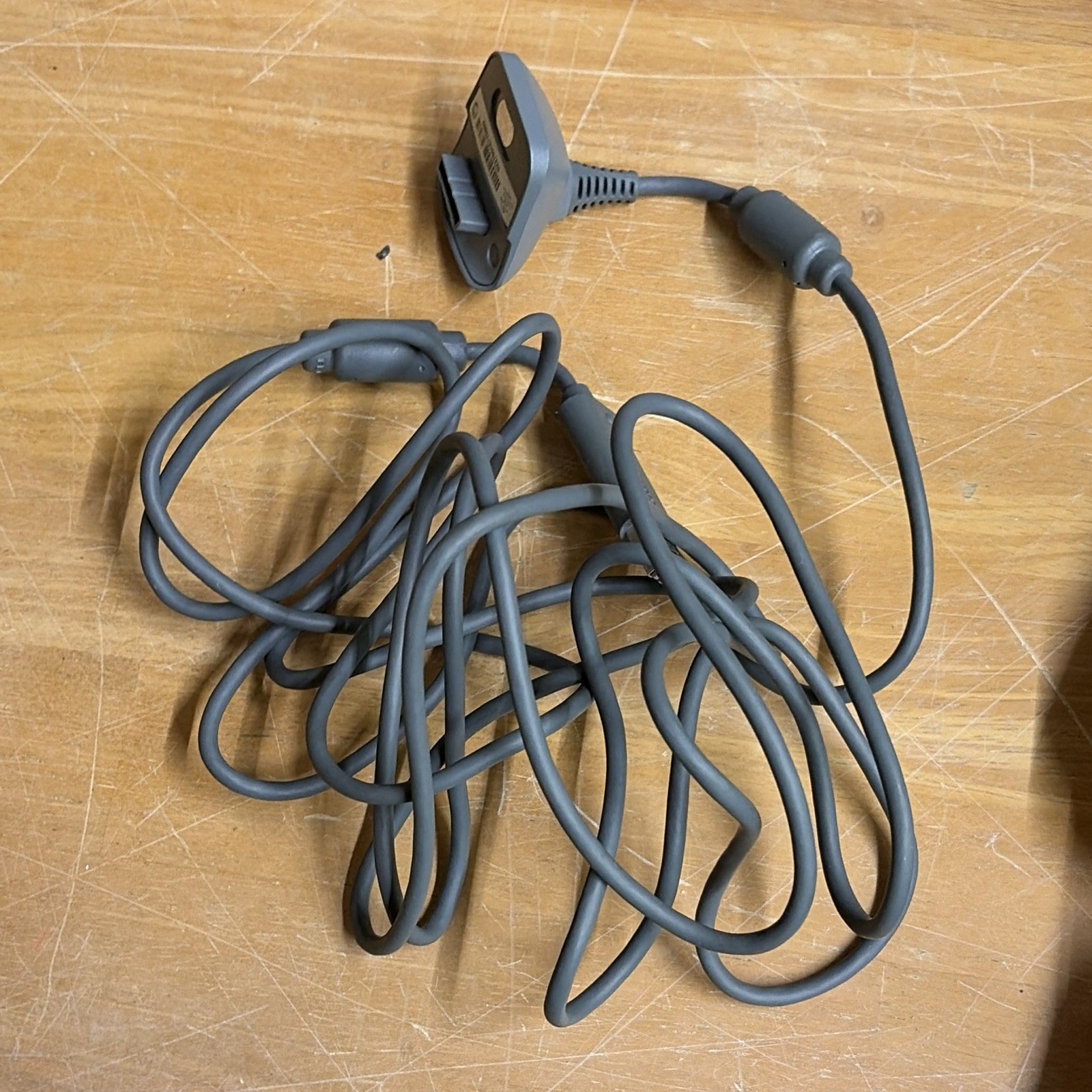 Microsoft Nintendo Xbox 360 Wired Controllers w/ AC Adapter, Cables & Games Lot