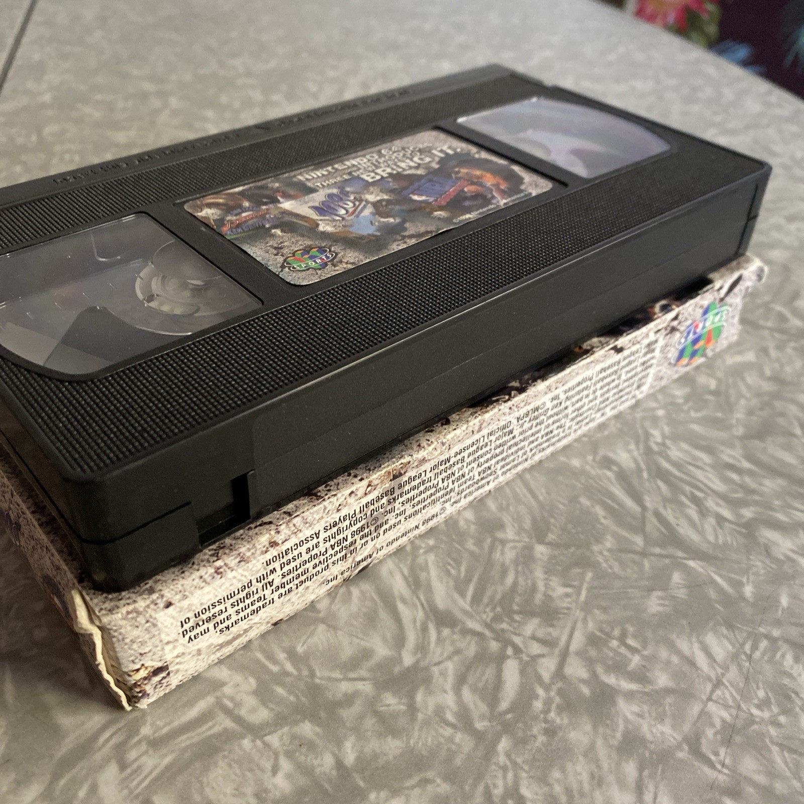 Nintendo 64 N64 Sports Promotional Trailer VHS Video 1998 NBA Kobe Bryant 1080