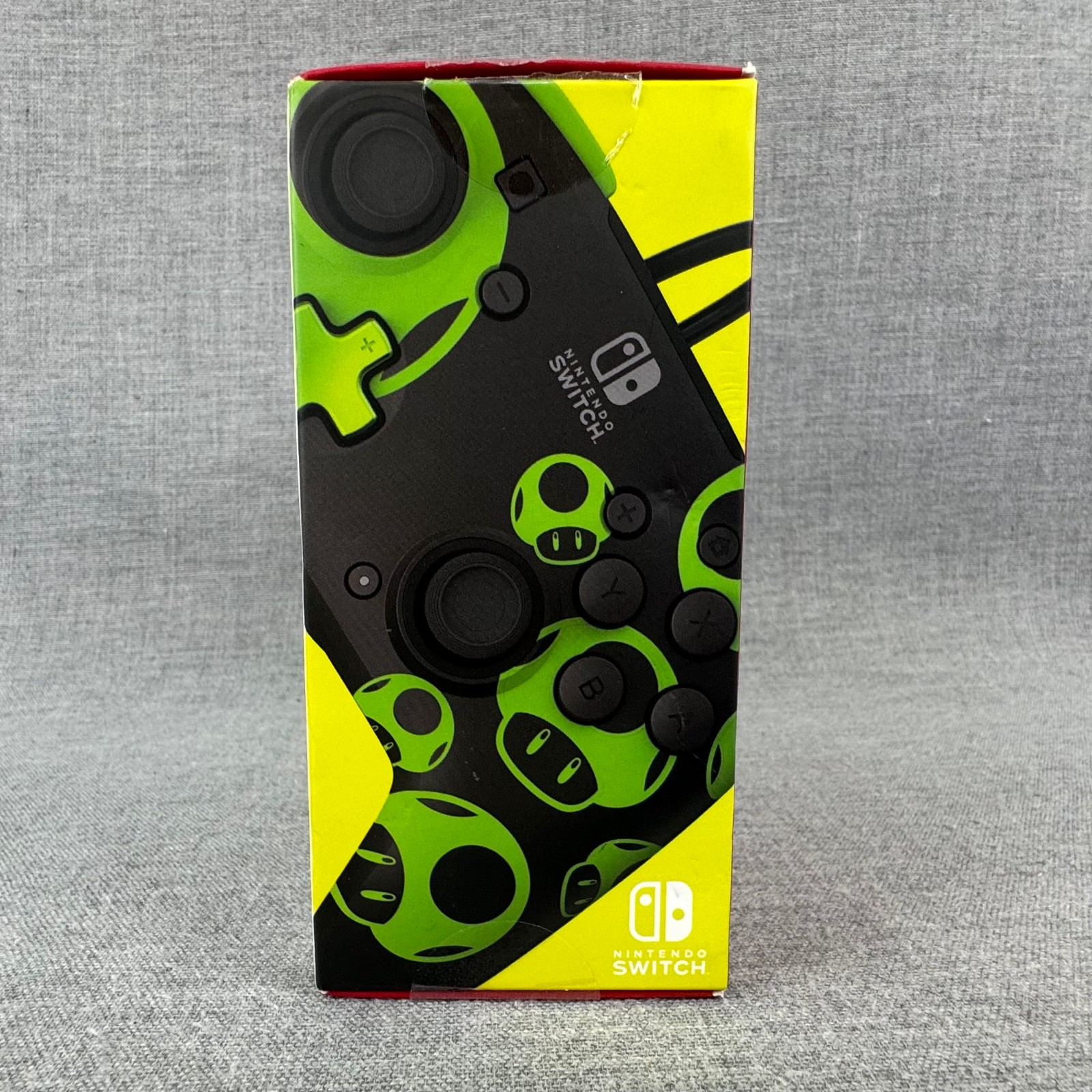 PDP Nintendo Switch Super Mario 1-Up Glow REMATCH Wired Controller Open Box