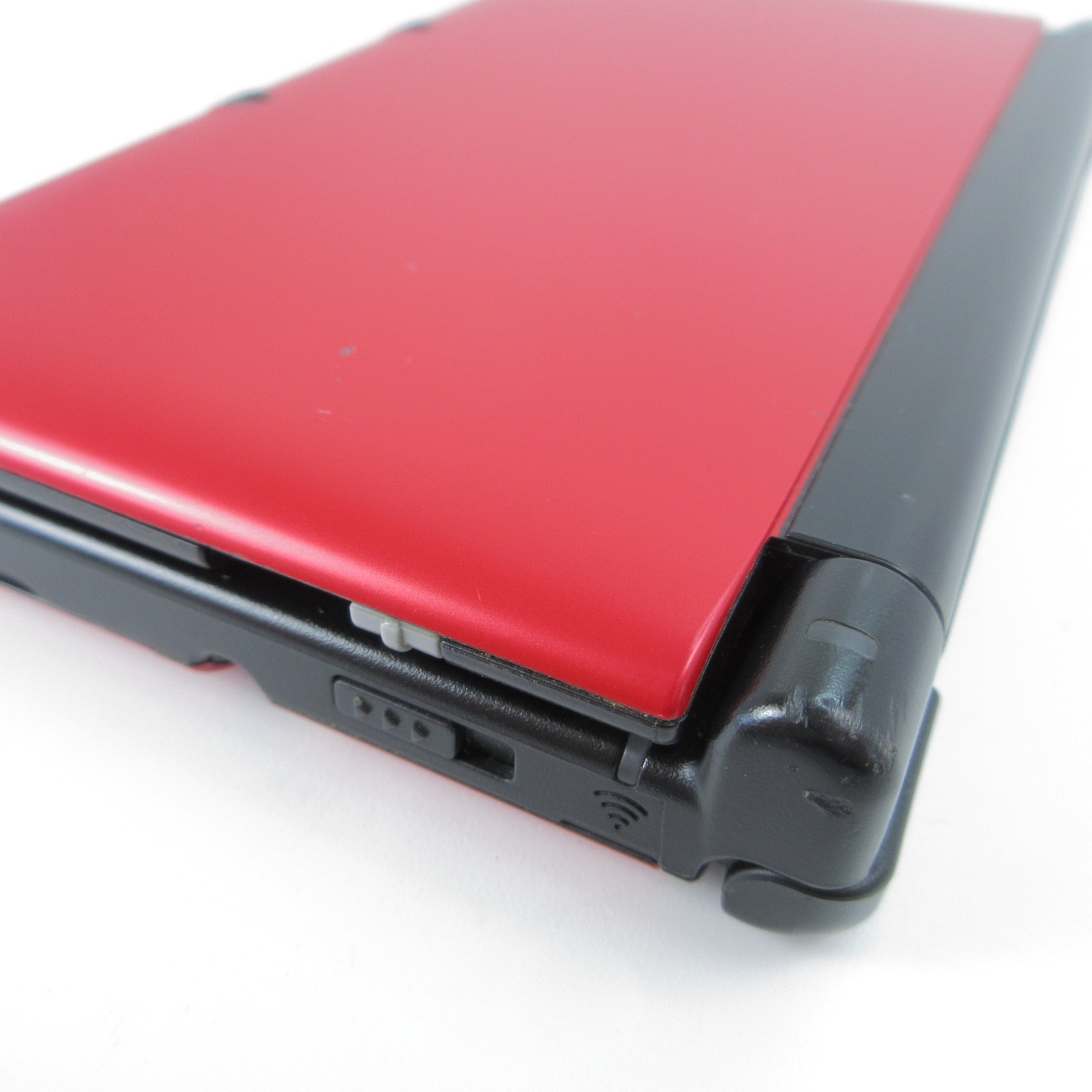 【Good】Nintendo 3DS LL XL Red x Black Console Japanese Edition #RET0122/01