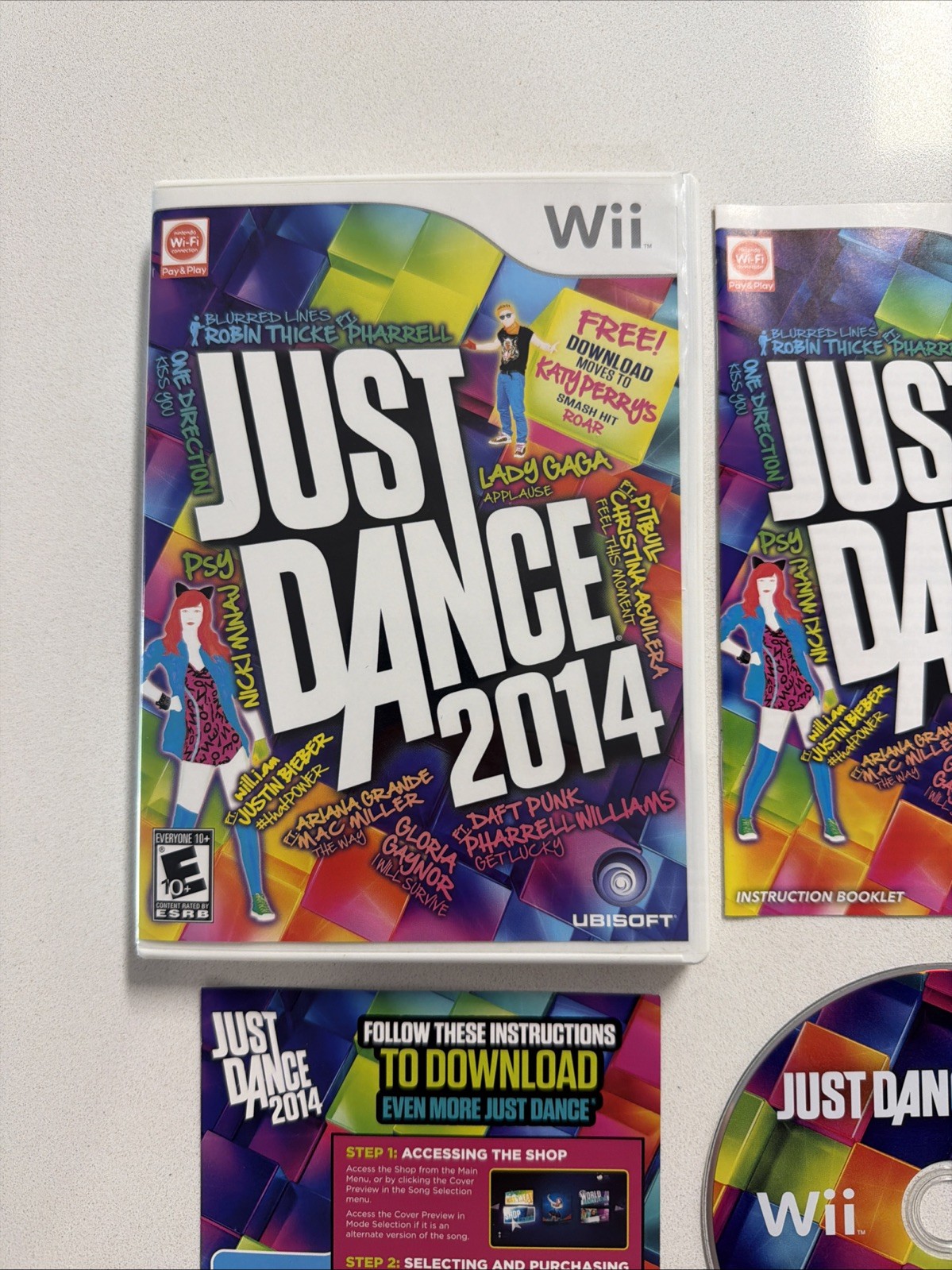 Just Dance 2014 – Nintendo Wii – CIB Complete w/ Manual – Tested