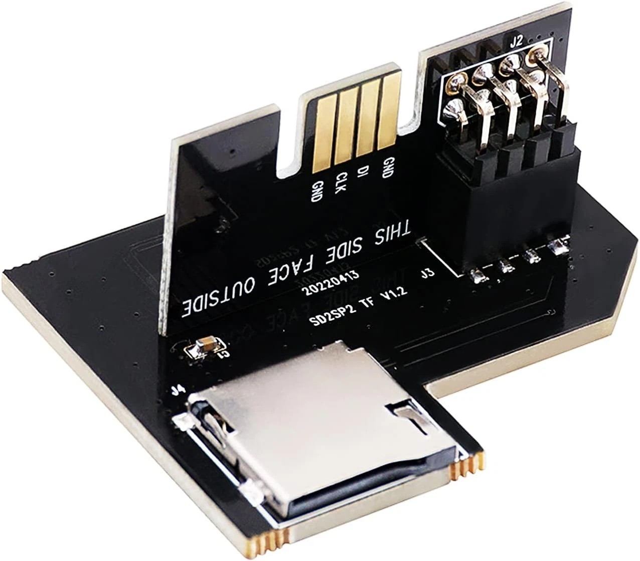 Micro SD Card Adapter TF Card Reader for Gamecube Serial Port 2 (SD2SP2 Pro)