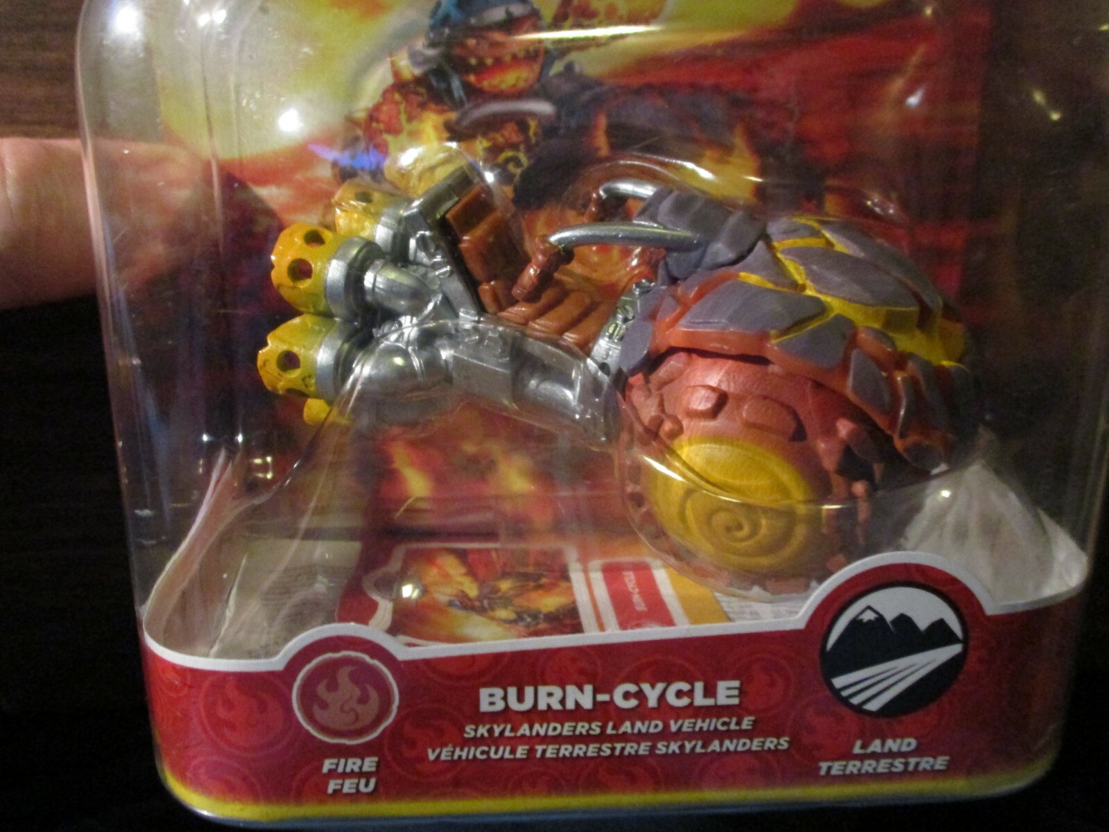 LOT OF 2 SKYLANDERS SUPERCHARGERS BURN-CYCLE LAND VEHICLES NEW NIB ACTIVISION