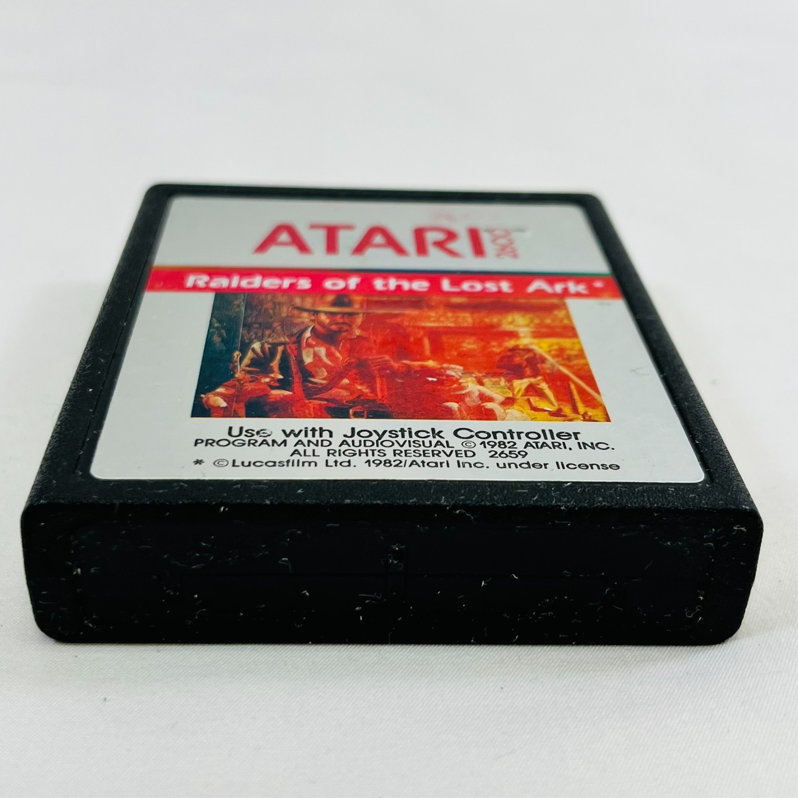 Raiders of the Lost Ark Atari 2600 Cartridge w/ Manual VTG 1980s Retro Gaming