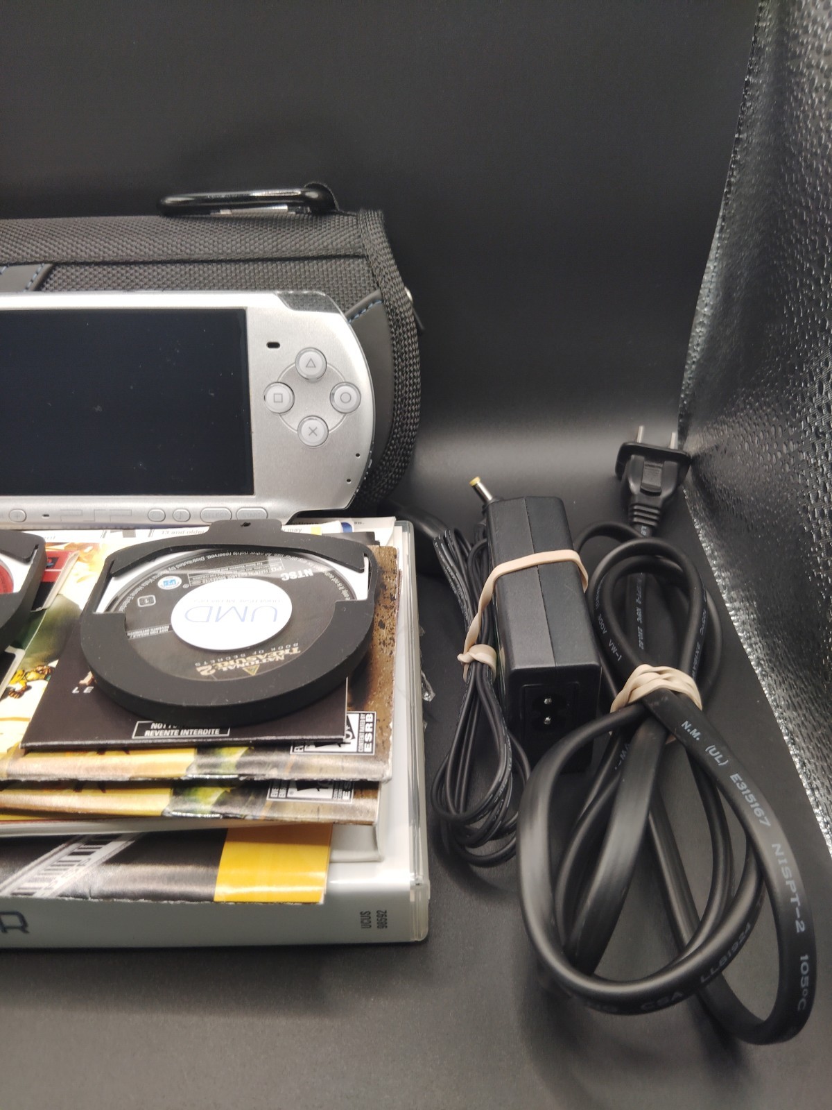 Sony PSP 3001 Ratchet And Clank Limited Edition, Mystic Silver Tested