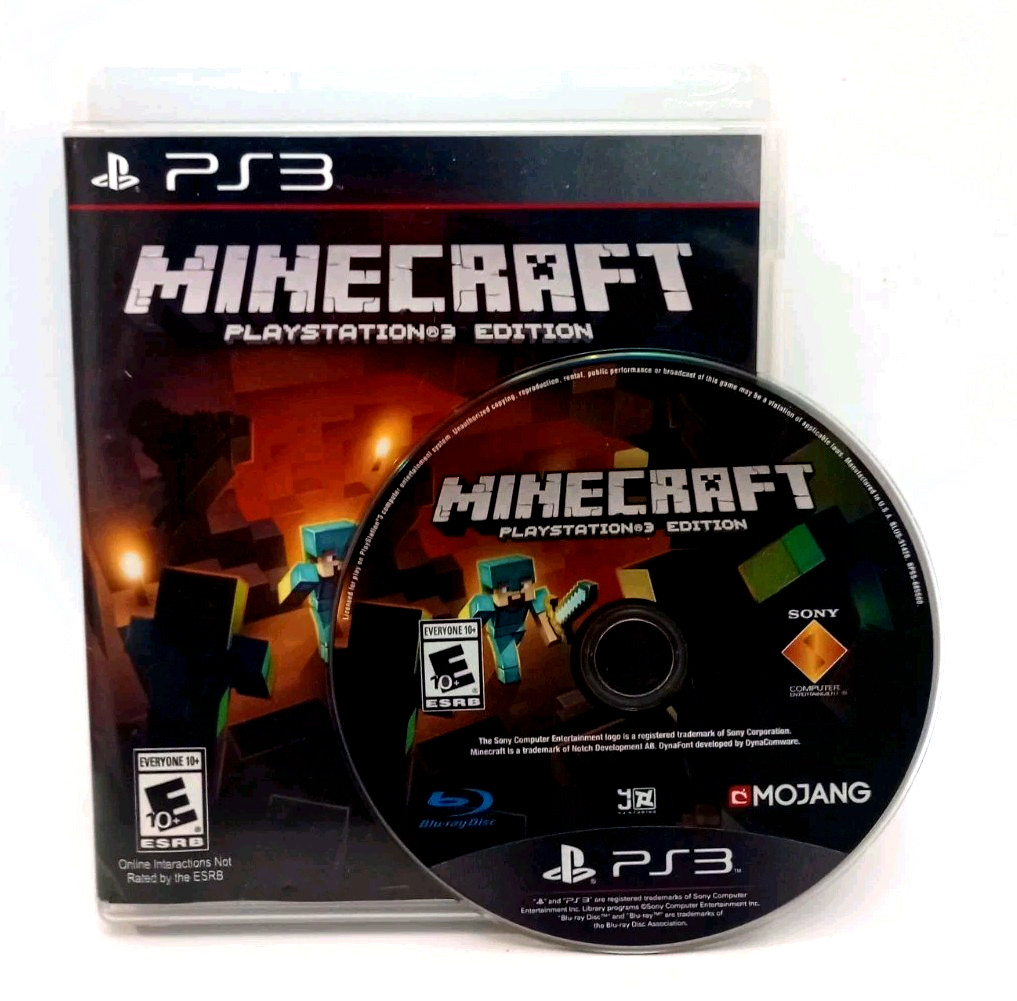 Minecraft PlayStation 3 Edition PS3 (Sony, 2014) No Manual Tested