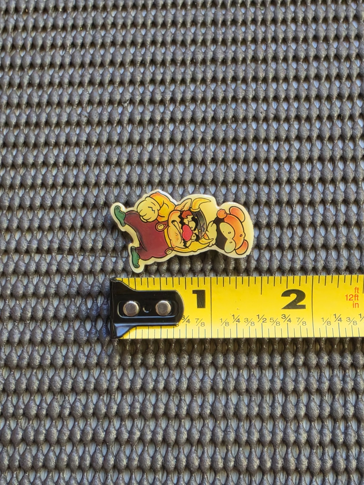 Vintage Nintendo Wario Land Pin Badge Nagasakiya Rare Retro NES Game Boy GB GBC