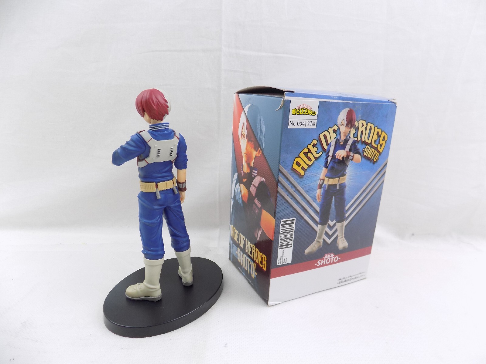 Boxed Bandai Banpresto Shoto Todoroki My Hero Academia Age Of Darkness Statue