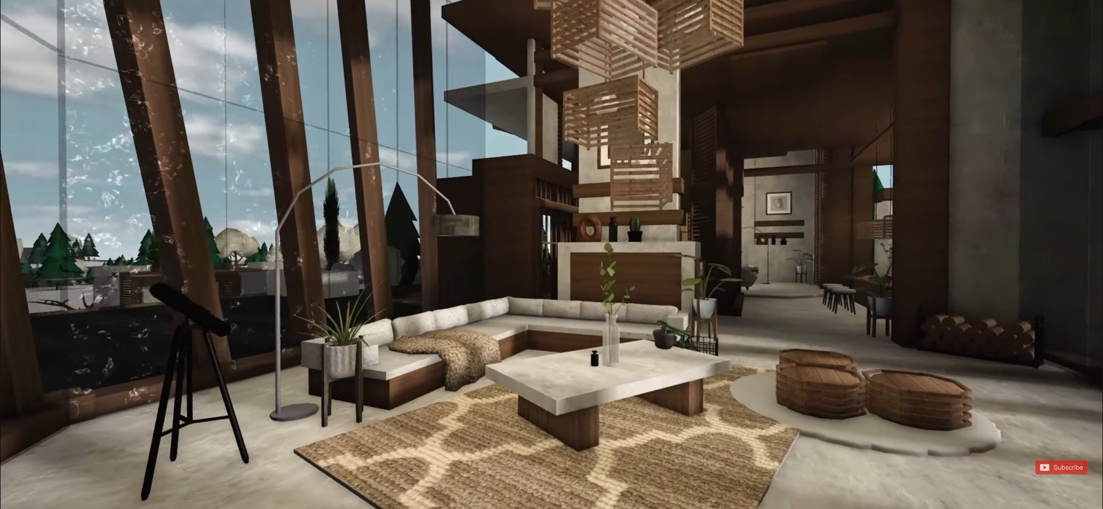 SPRING MODERN MANSION BLOXBURG.CHECK DESCRIP.FAST BUILDER FOR AFFORDABLE PRICE