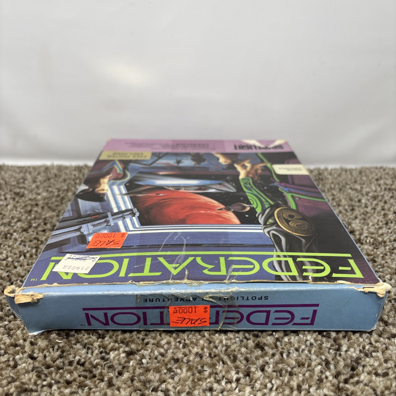 FEDERATION – Computer Game- AMIGA 512K- Spotlight Software In Box Untested