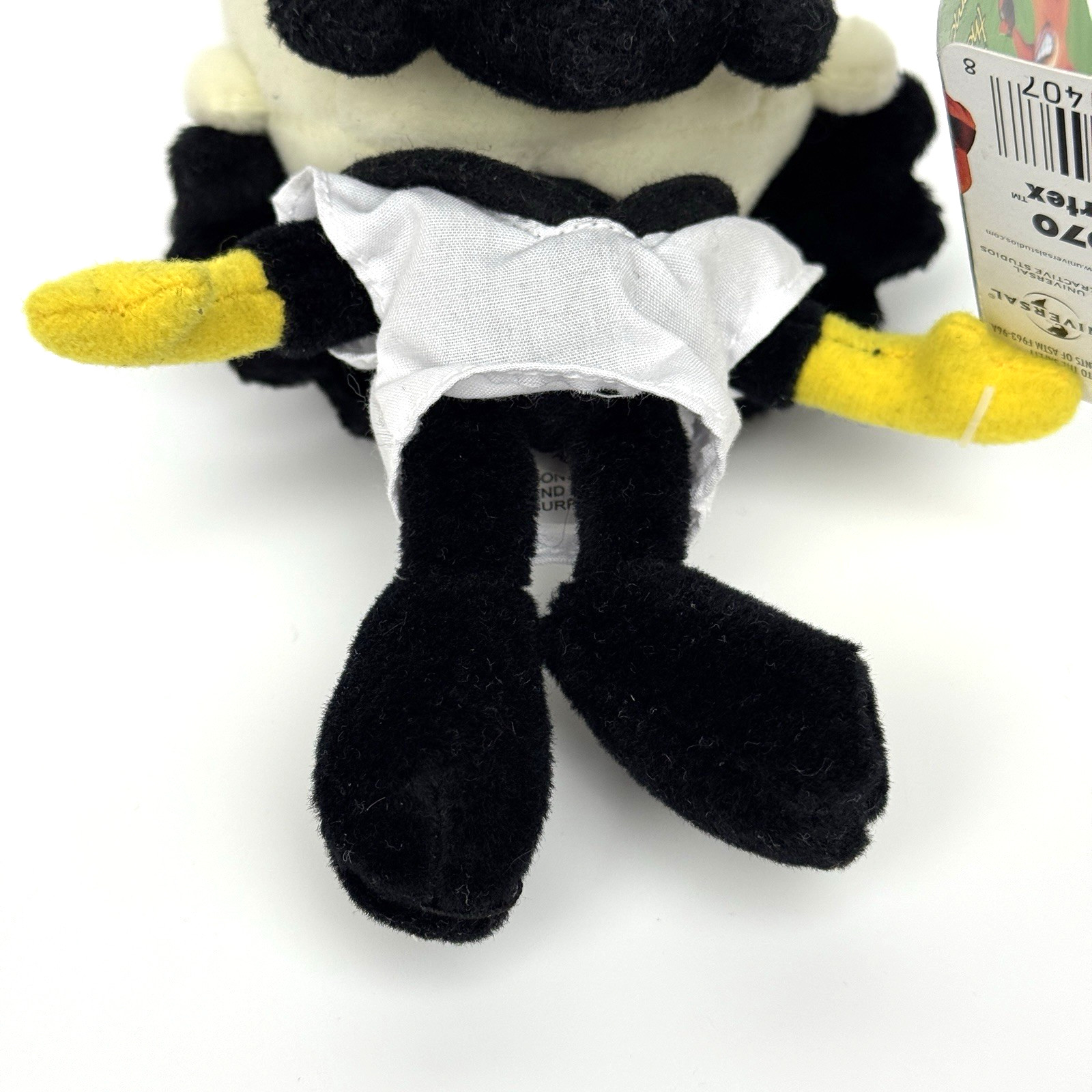 1998 ReSaurus Crash Bandicoot Dr. Neo Cortex Plush Bean Bag Keychain NWT