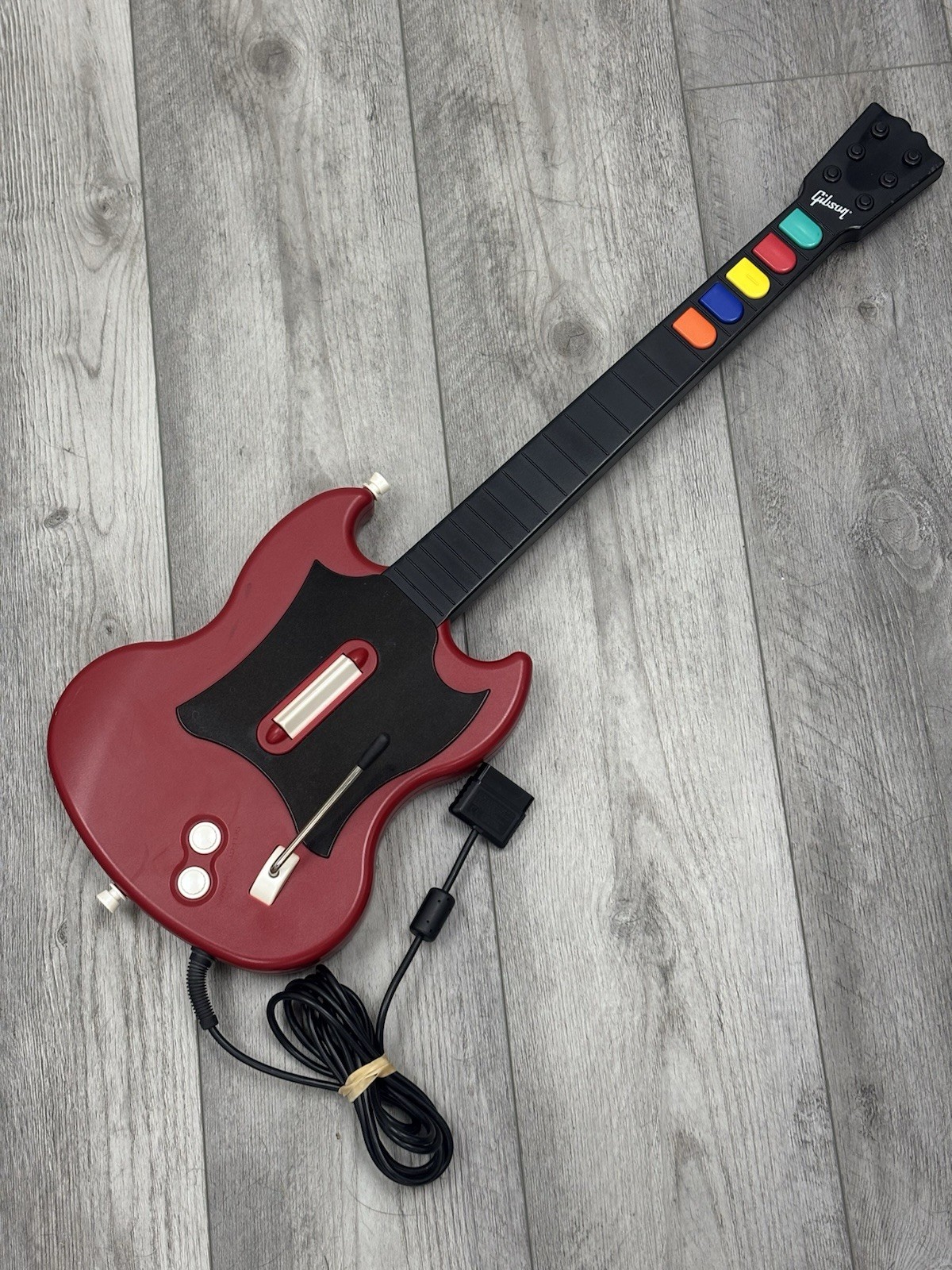 Gibson SG PS2 Guitar Hero Wired Controller Red/Black Octane UNTESTED