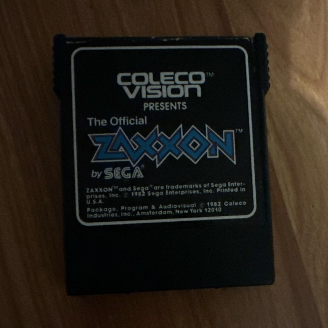 ColecoVision Zaxxon by SEGA Original English Cartridge Instructions Manual