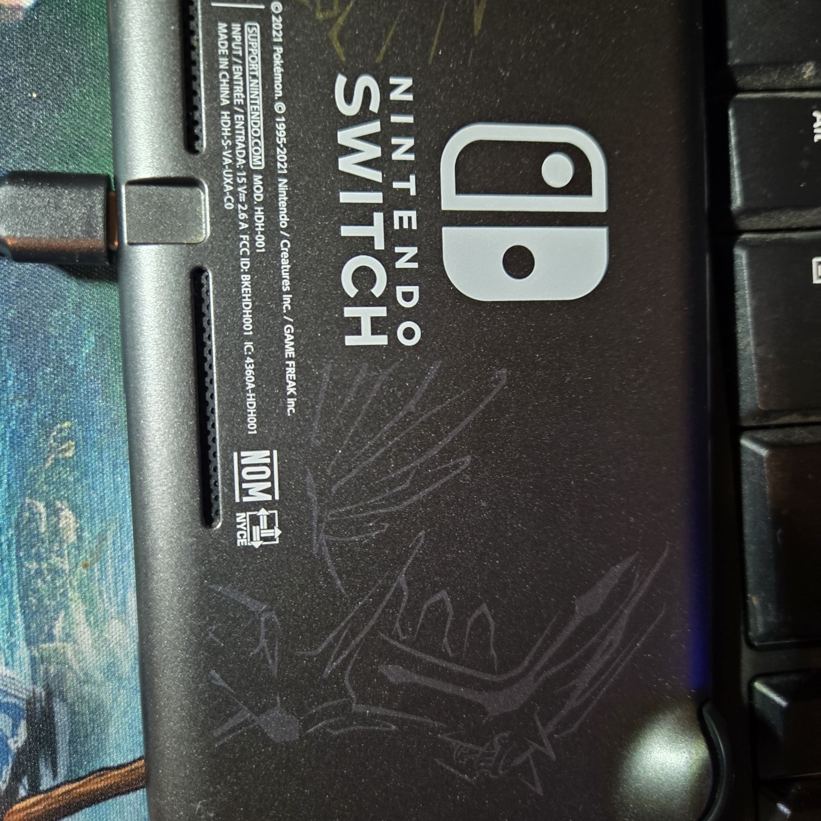 Nintendo – Switch 32GB Lite Limited: Pokémon Dialga & Palkia Gray Console ONLY