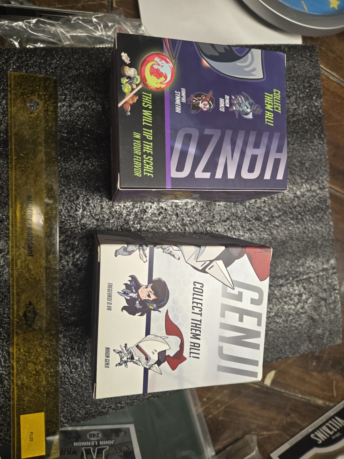 Overwatch “Cute But Deadly” Figure Set: Demon Hanzo & Nihon Genji