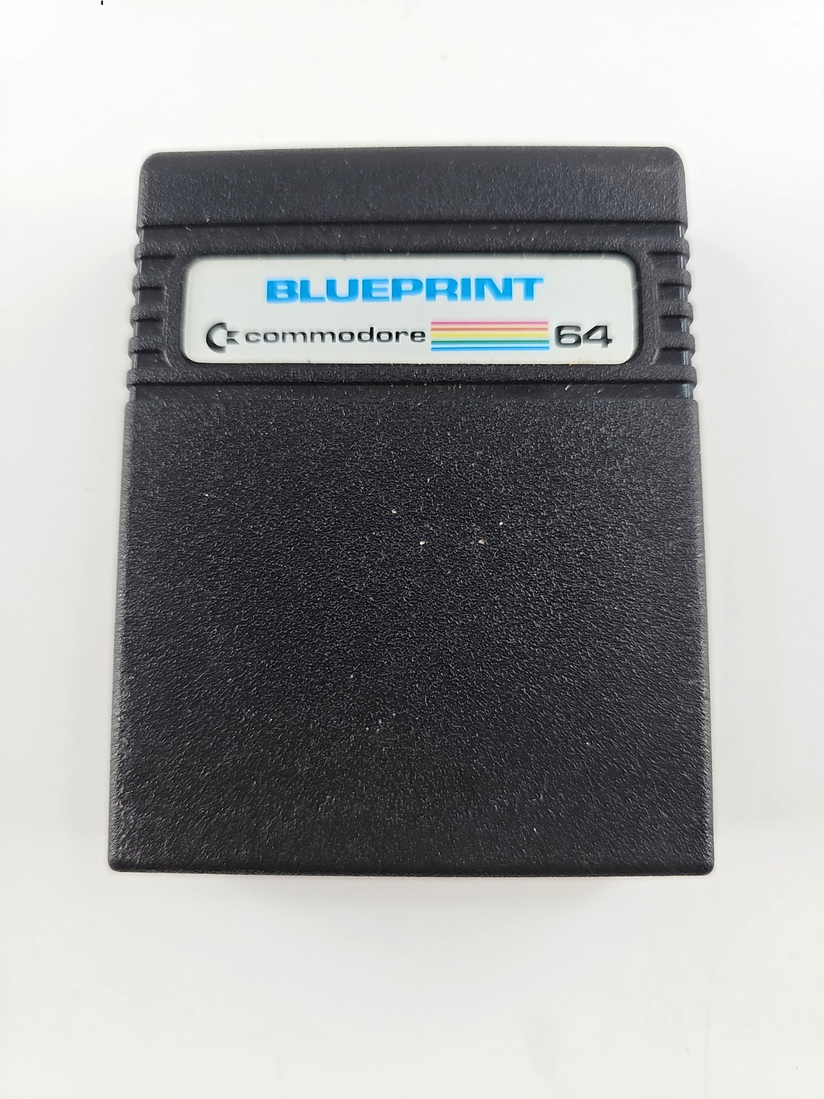 Vintage Blueprint Video Game Cartridge Commodore 64 Tested