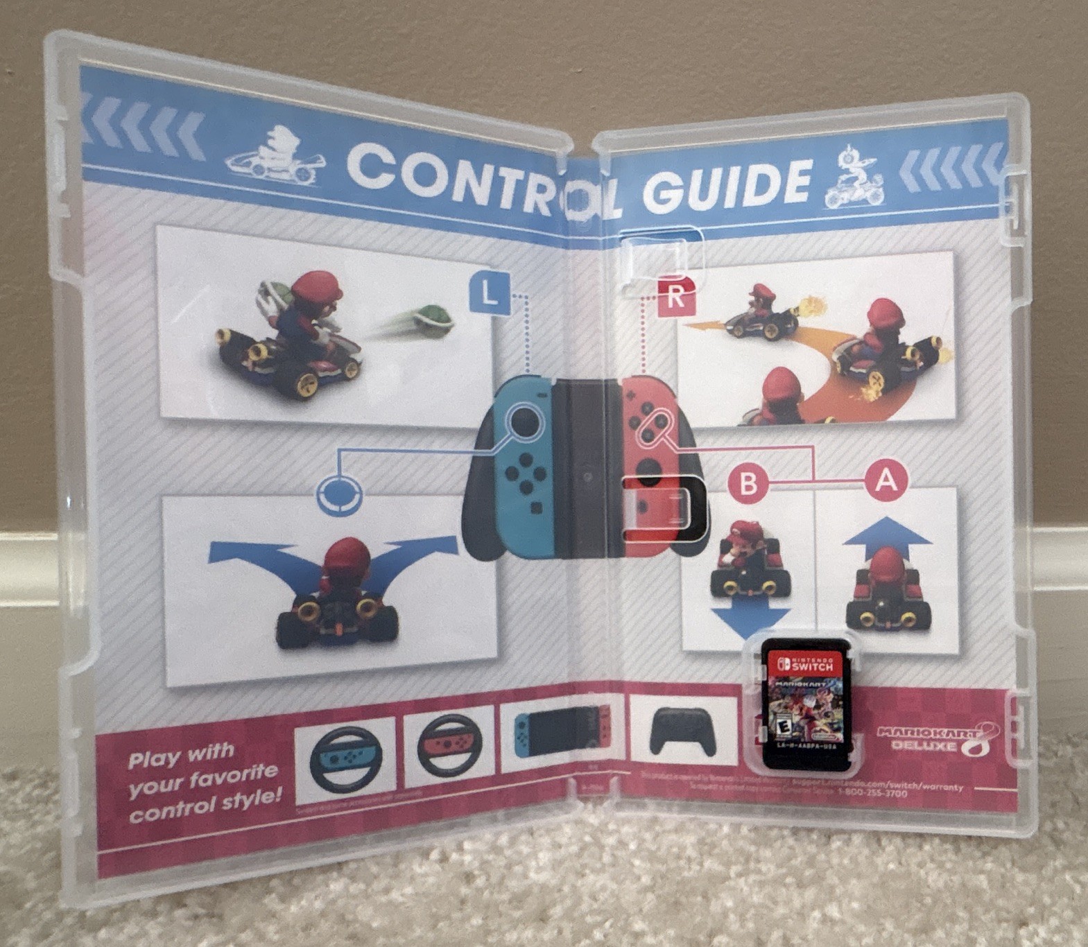 Nintendo Mario Kart 8 Deluxe Mario Kart Series E Multiplayer – Nintendo Switch