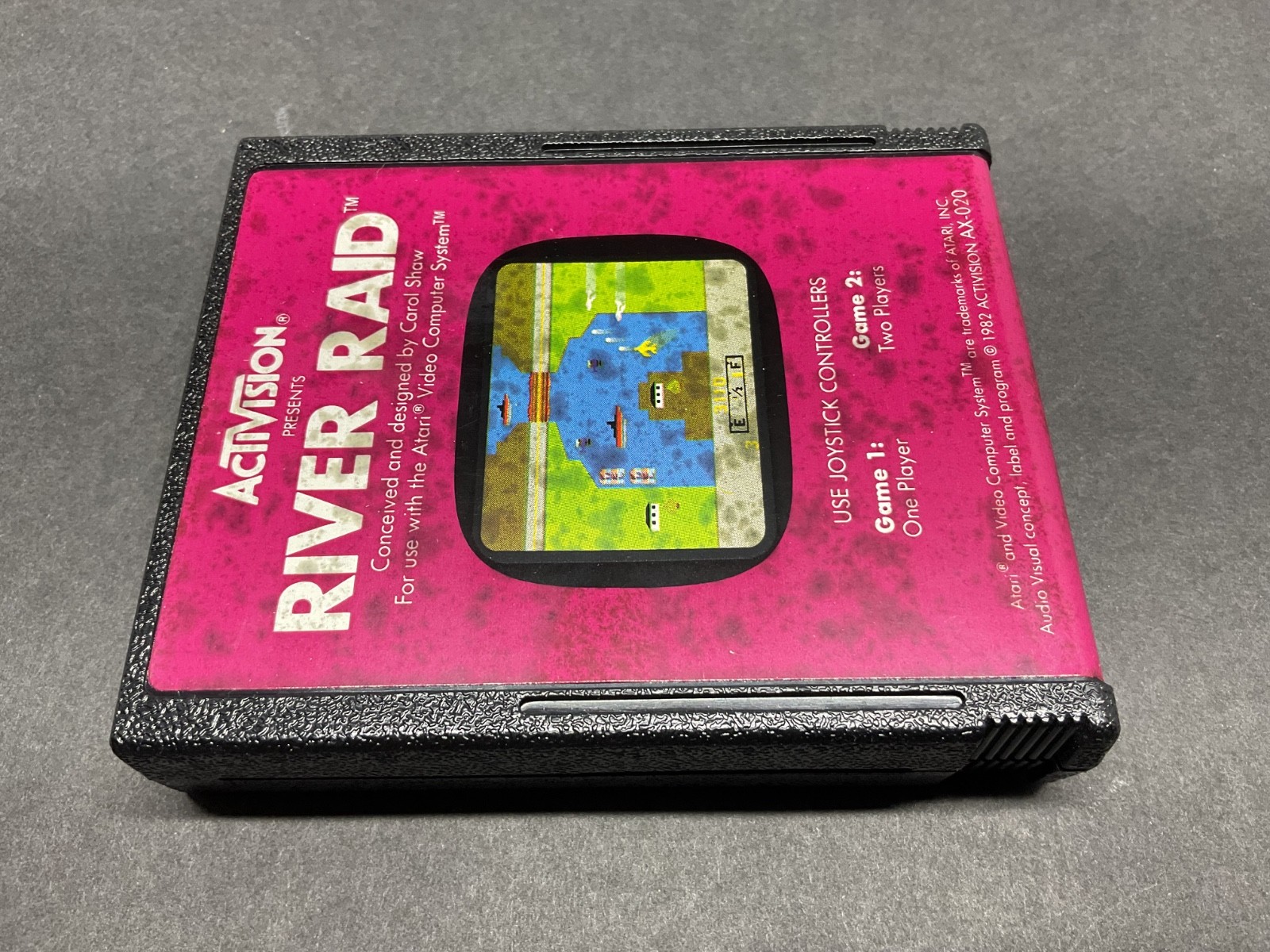 Atari 2600 River Raid Game Complete in Box Tested CIB