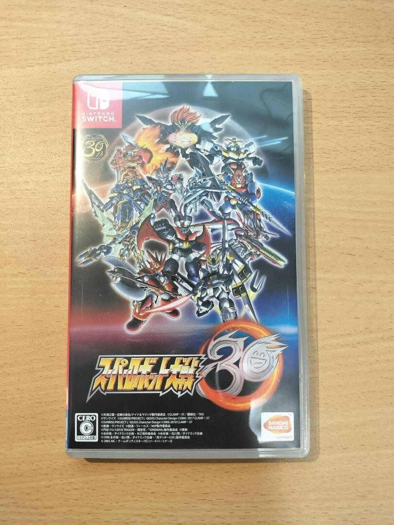 Y170 UGX Nintendo switch Super Robot Wars 30 Japan used