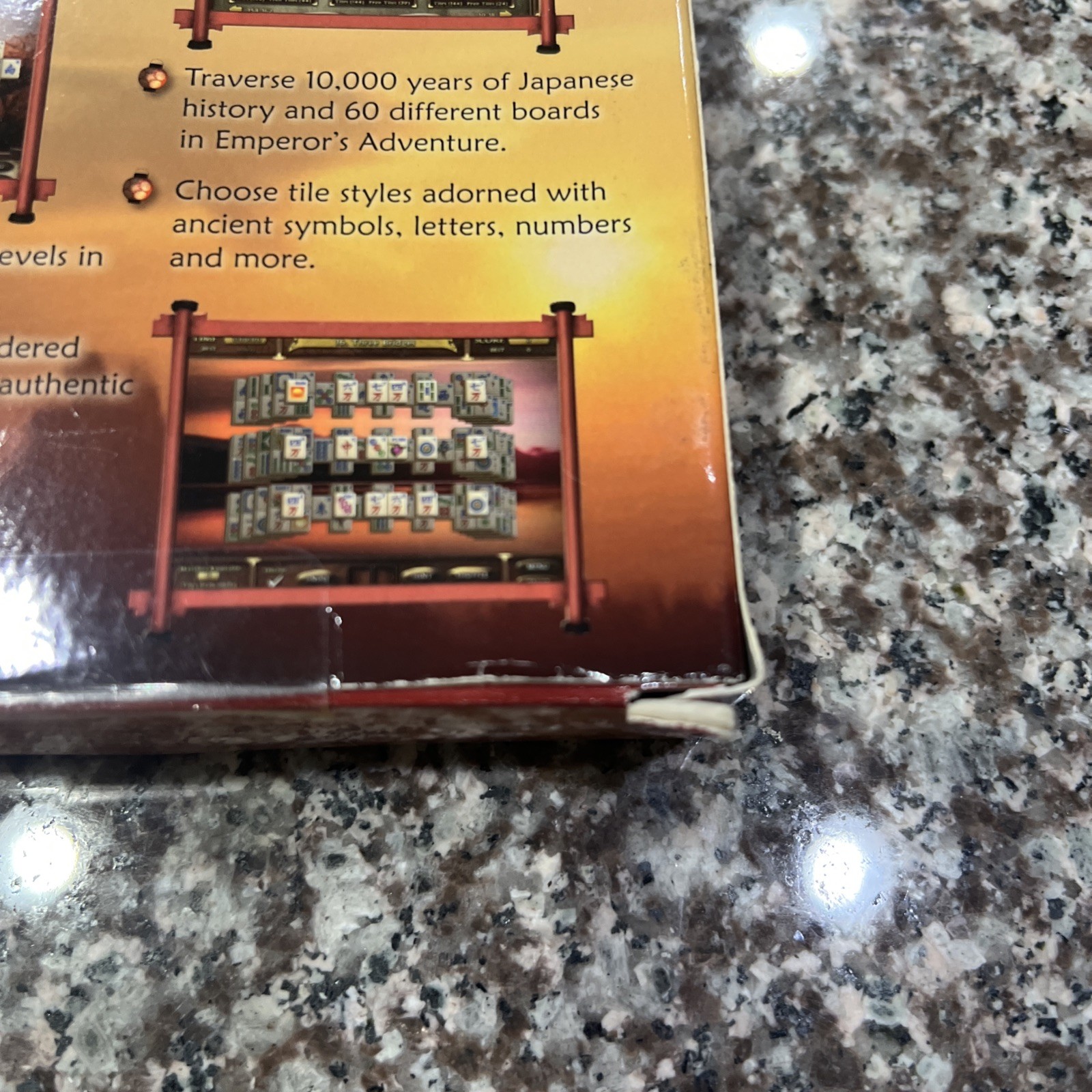 Mahjong Escape Ancient Japan in Jewel Case Good Condition