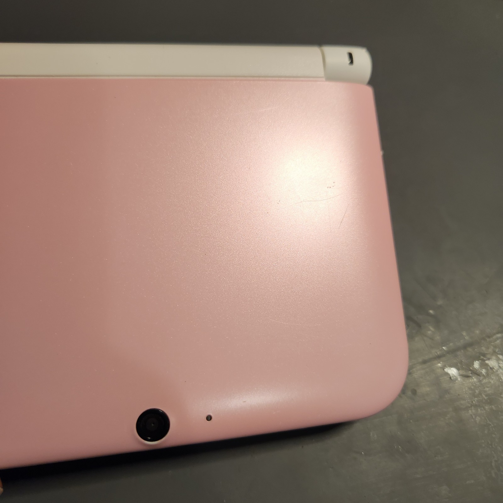 Nintendo 3DS XL White & Pink Handheld System w/Charger FREE Ship!