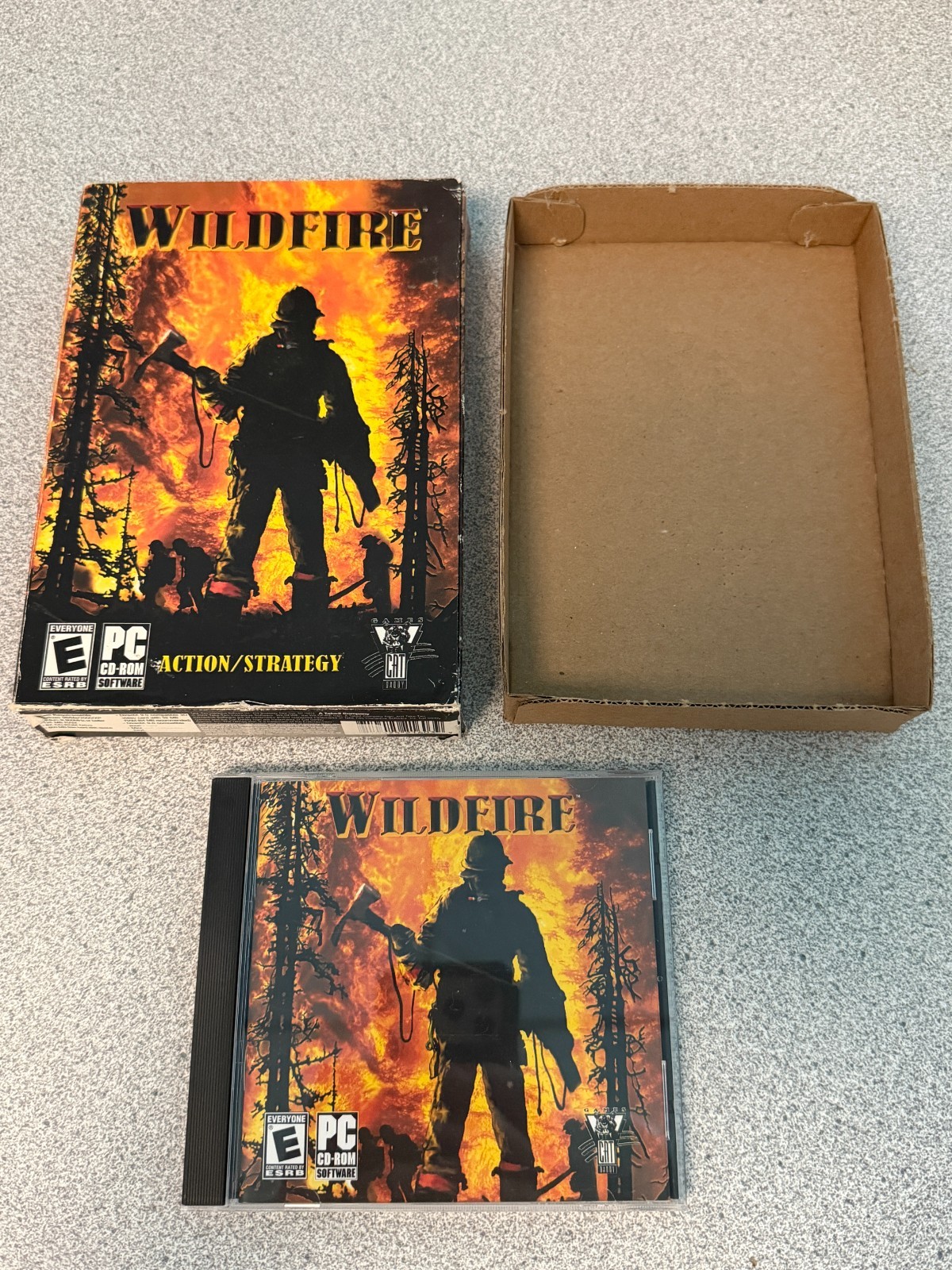 Wildfire PC CD Rom Software Game By Cat Daddy Games 2004 Complete in Box Rare