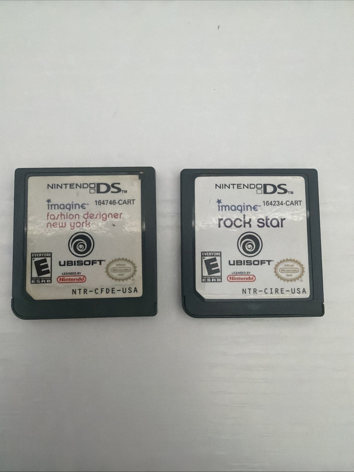 Imagine Fashion Designer New York & Imagine Rock Star Nintendo DS – Cart Only