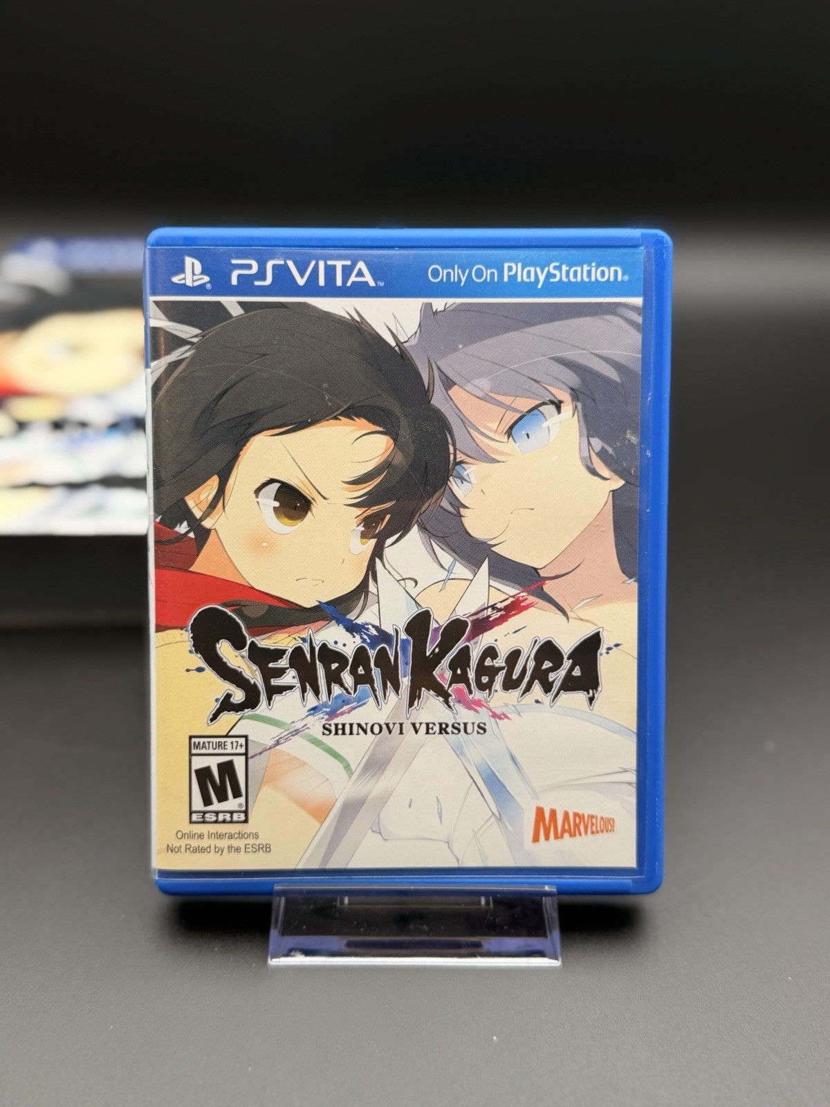 Senran Kagura Shinovi Versus Let’s Get Physical PSVita CIB-TESTED-FAST SHIPPING!