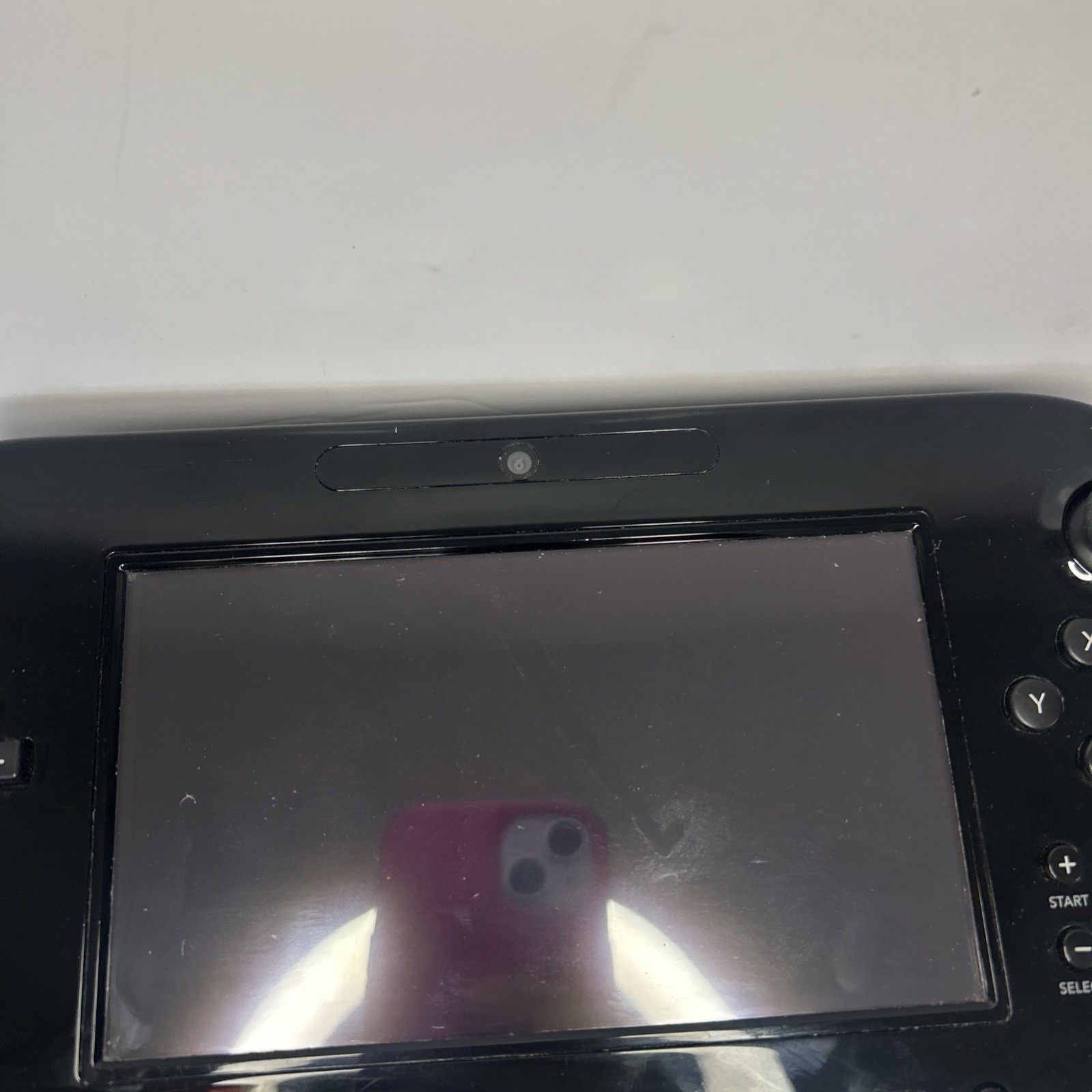 OEM Nintendo WUP-010 (USA) Black Wii U Gamepad Controller For Wii U For Parts