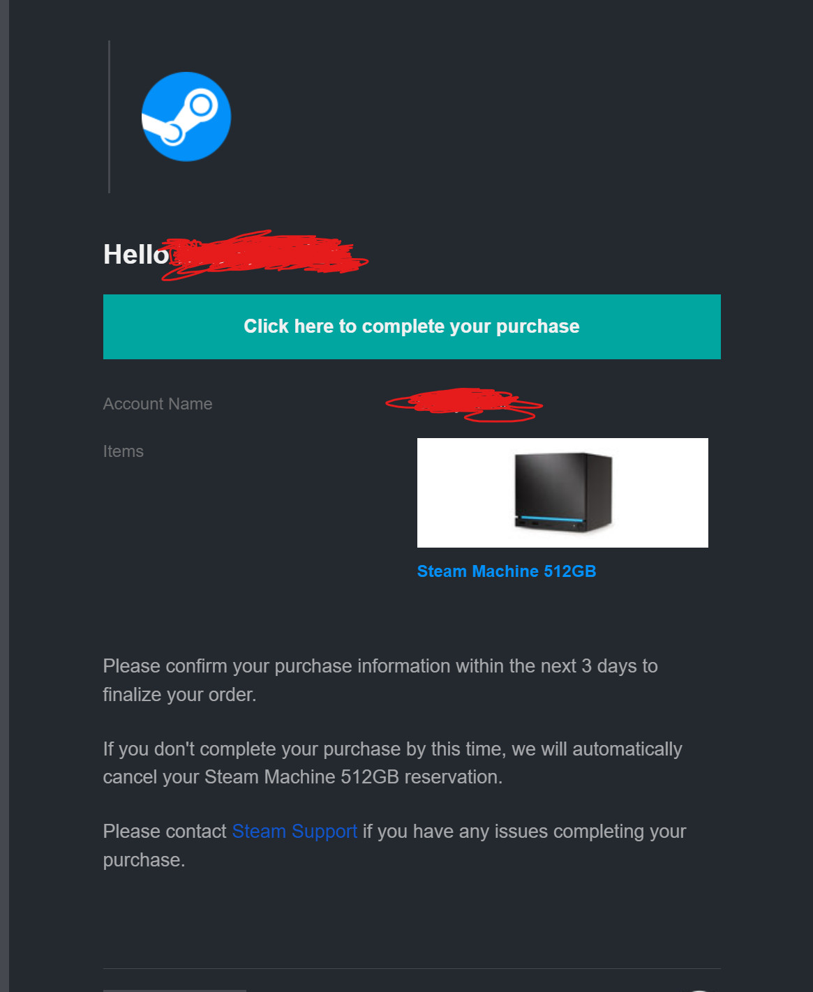 READY TO PURCHASE NO WAITLIST Valve Steam Machine 512GB NO CONTROLLER