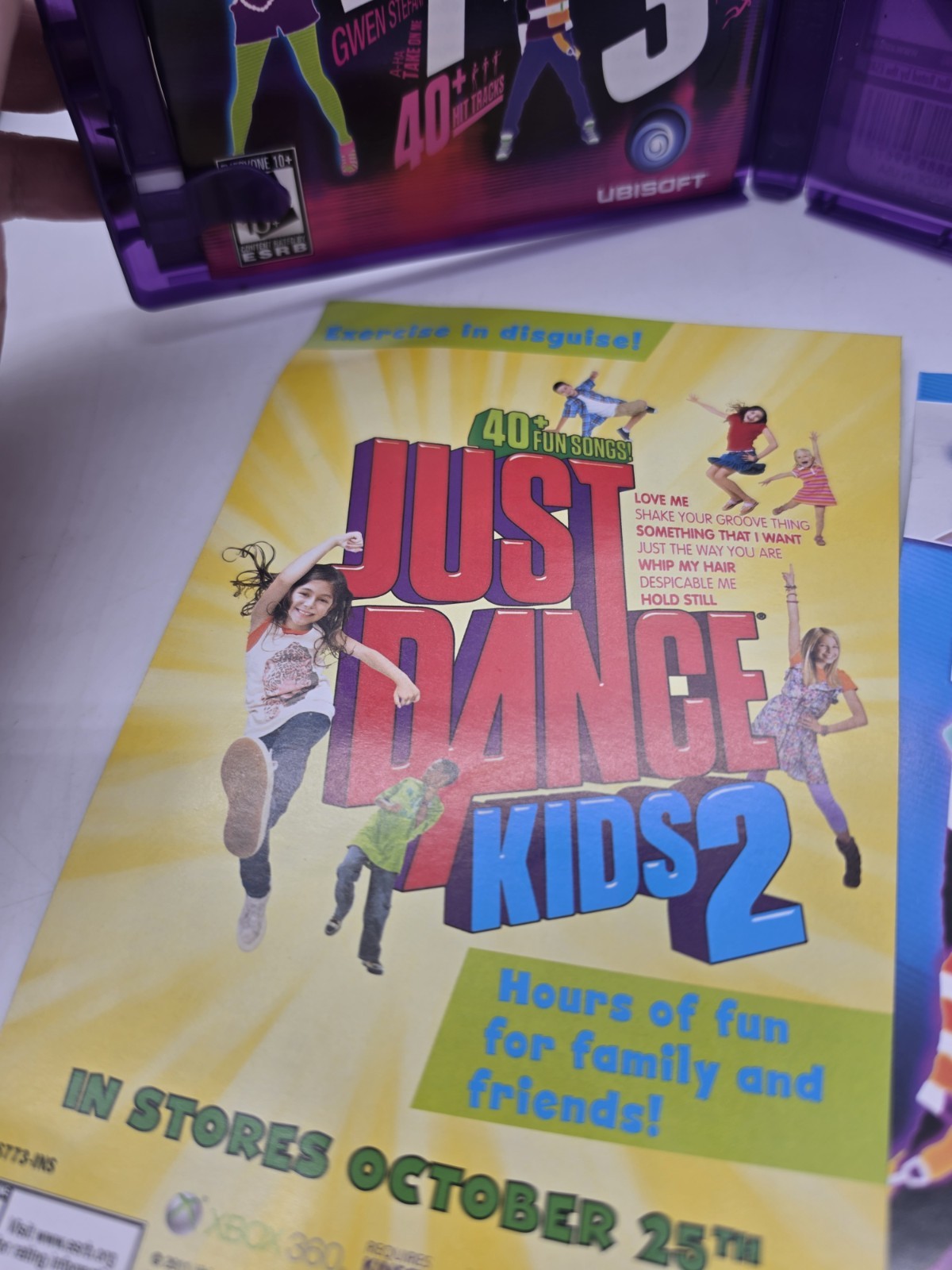 Just Dance 3 (Microsoft Xbox 360) Cib Complete Mint Tested Working