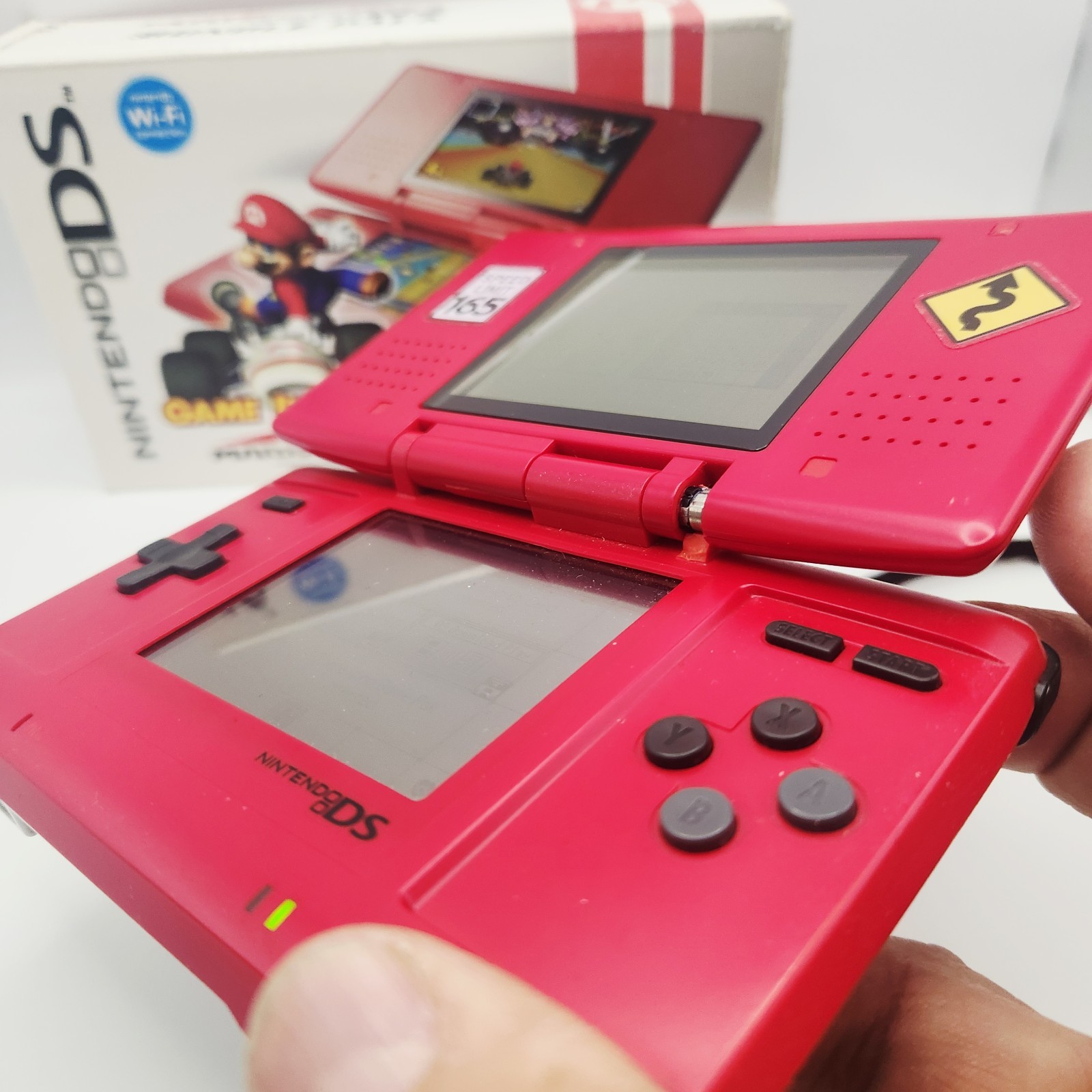 Nintendo DS Mario Kart Edition Handheld Video Game System Tested Working *READ*