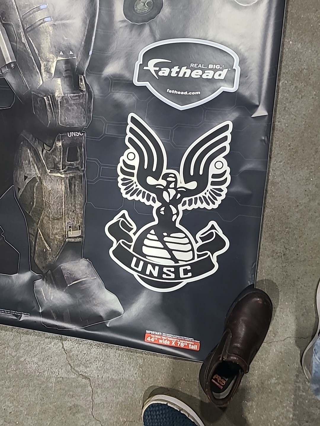 HALO REACH Noble 6 Fathead Poster. 44 Wide By 78 Tall. Comes In Original Package