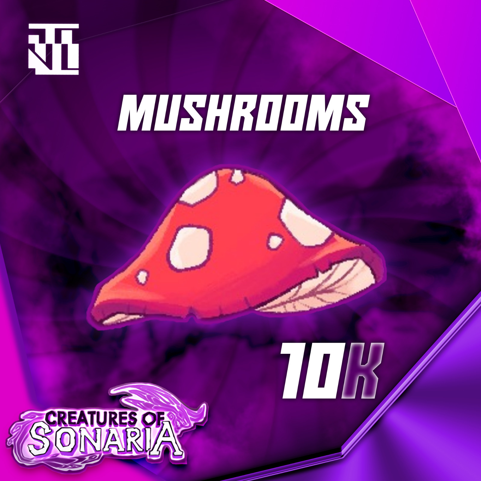 10K-2M Mushrooms | COS | Fast and Cheap