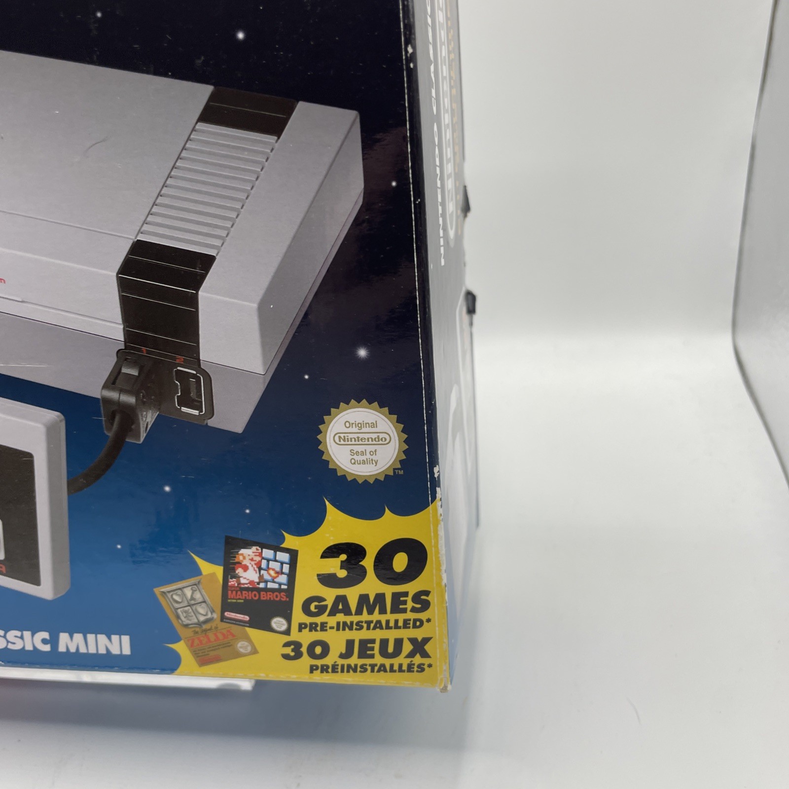 Official Nintendo Classic Mini NES 30 Games Loaded- Open Box Free Shipping!