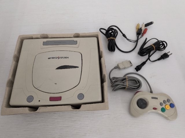 New SEGA Saturn Console (HST-0019 / White) Sega Saturn JP GAME. 9000025824453