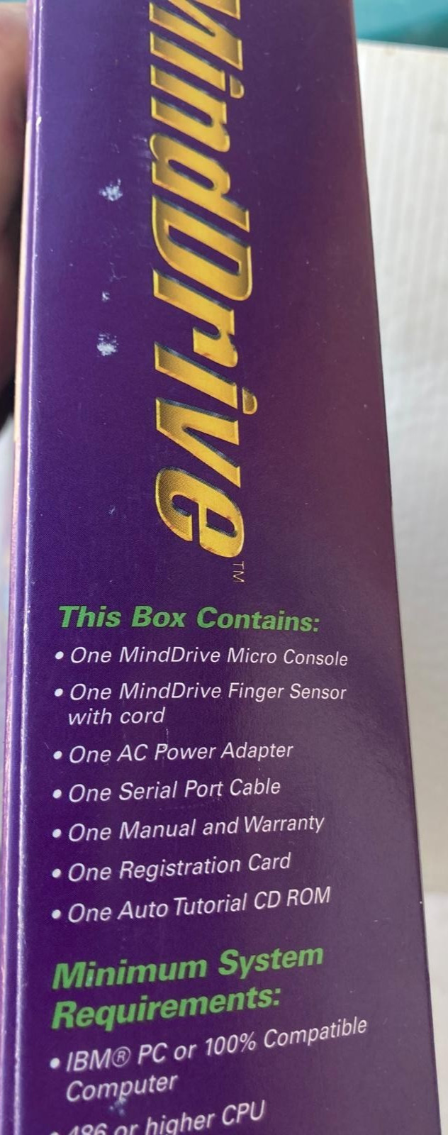 MindDrive -First computer product operated by Human thought -preowned -unit only
