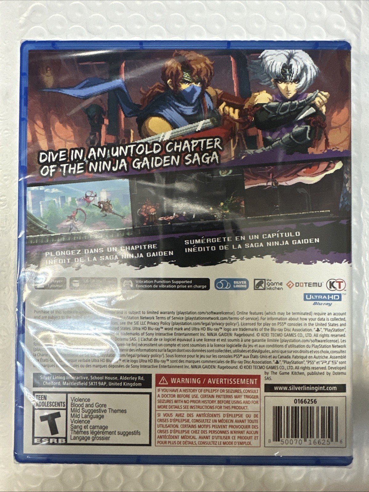 Ninja Gaiden – Ragebound – PS5 – Brand New | Factory Sealed