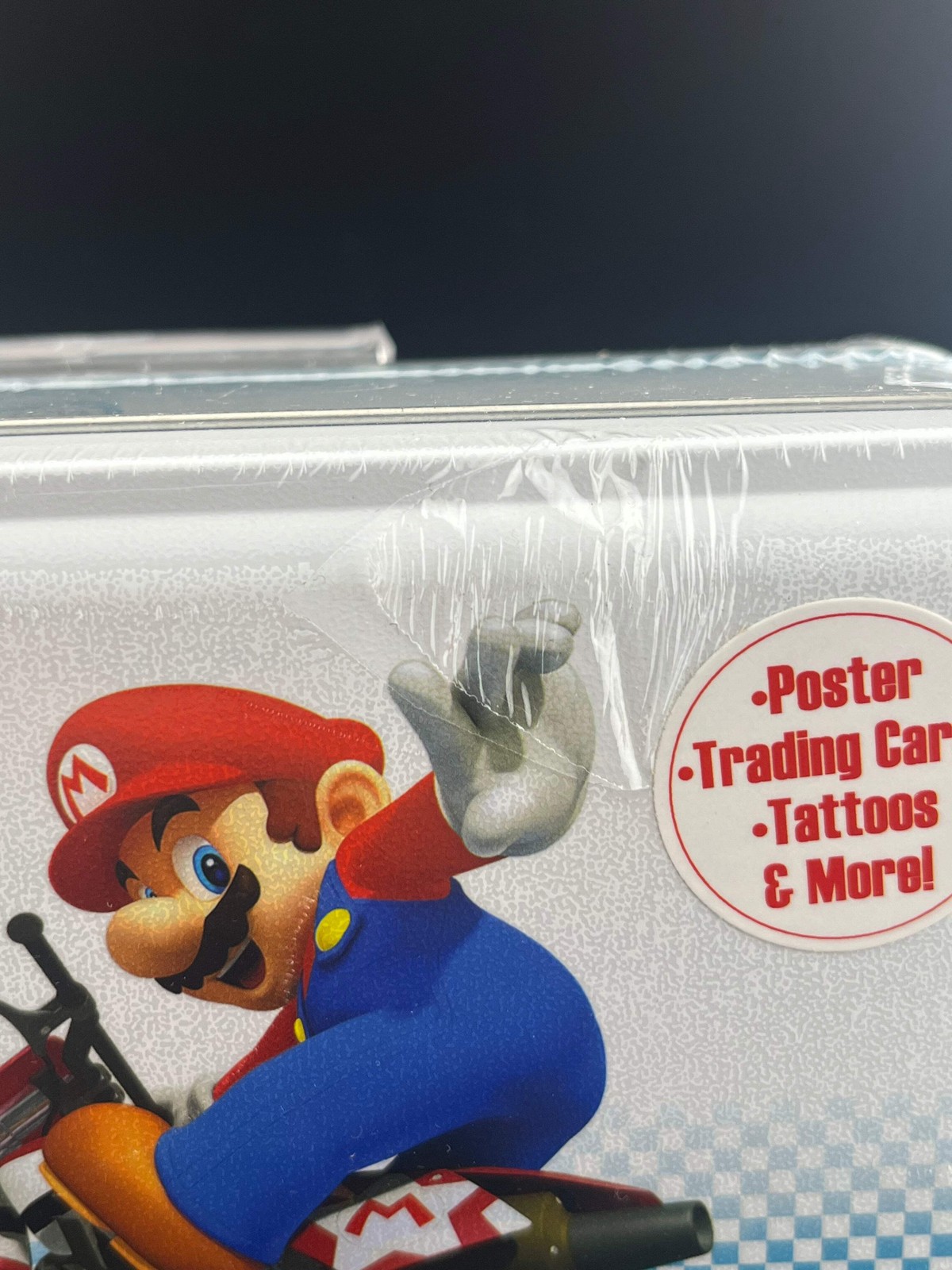 Mario Kart Nintendo Wii Trading Card Collector’s Tin Brand New