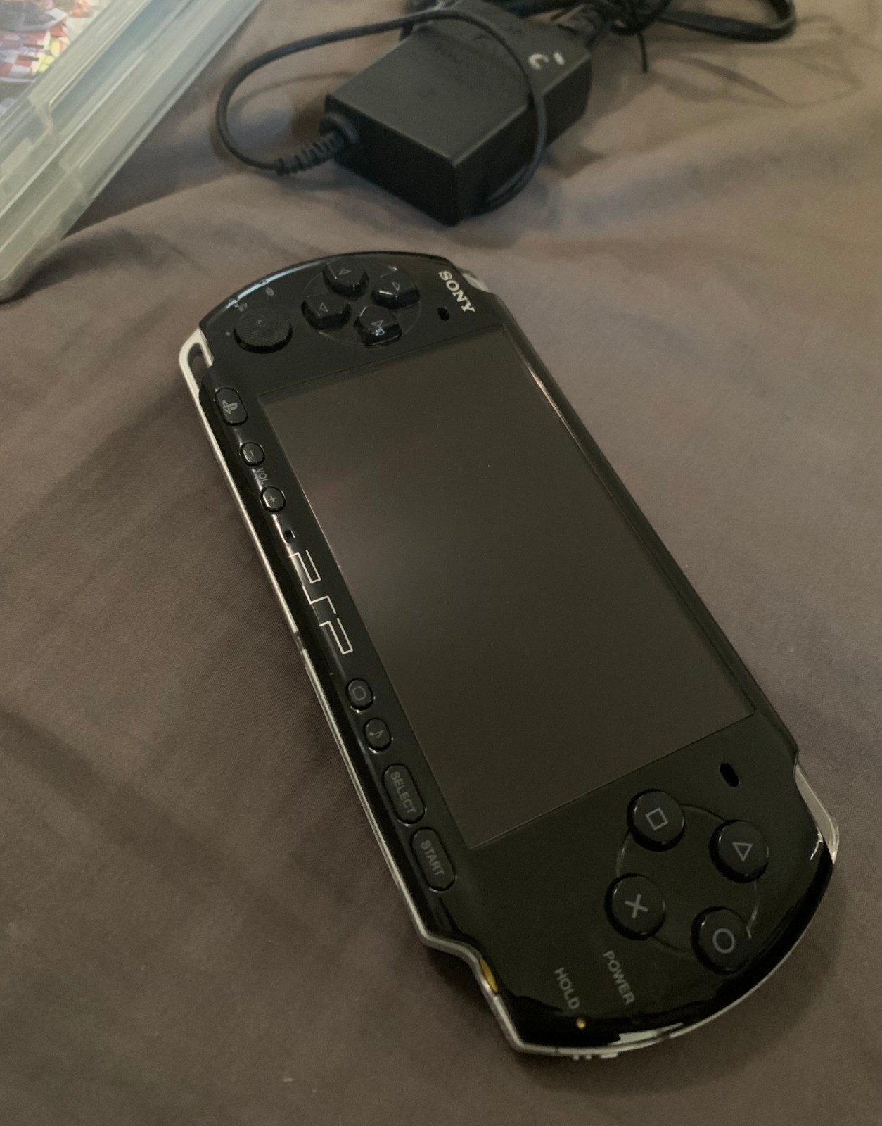 Sony PSP 3000 Console Boxed Bundle 2 Games TESTED *Read Desc*